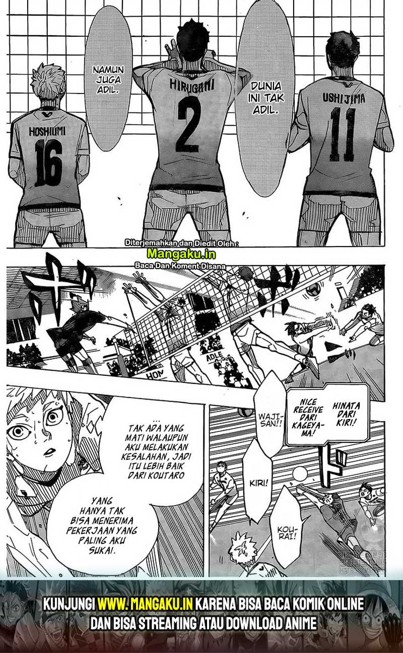 Haikyuu!! Chapter 393 - halaman 11