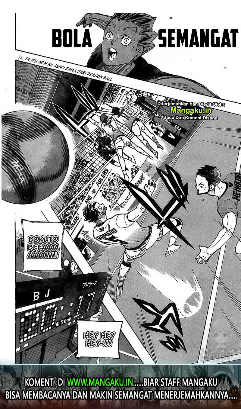 Haikyuu!! Chapter 393 - halaman 3
