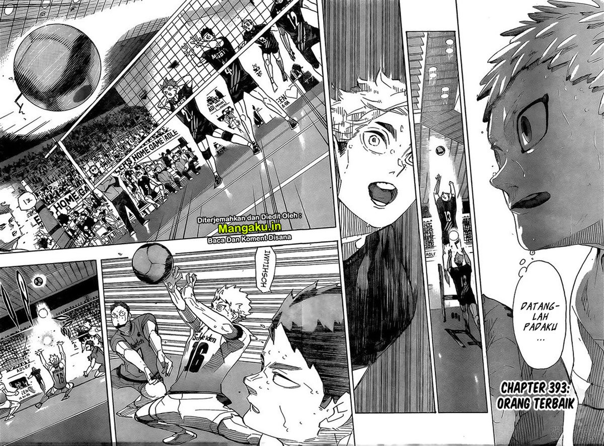 Haikyuu!! Chapter 393 - halaman 5