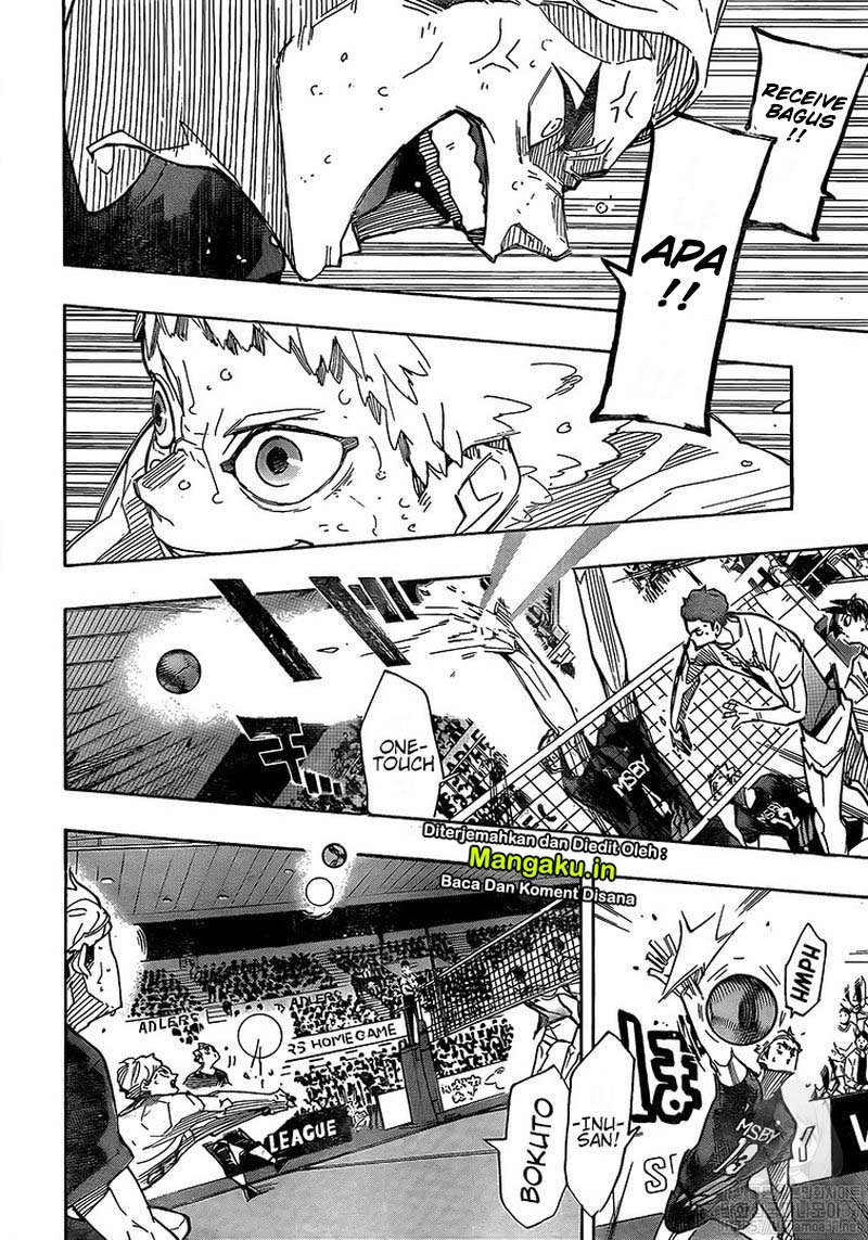 Haikyuu!! Chapter 393 - halaman 6