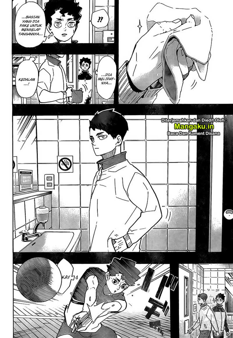 Haikyuu!! Chapter 394 - halaman 11
