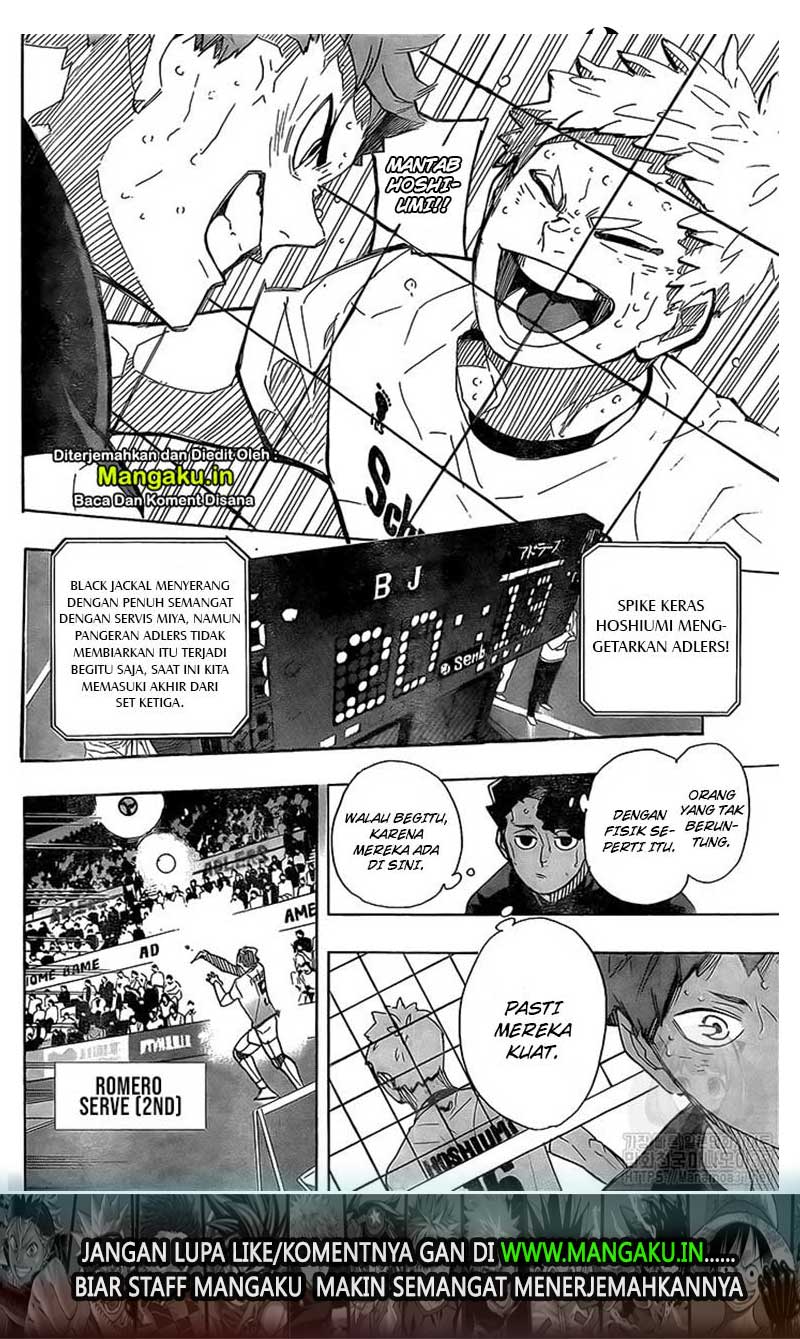 Haikyuu!! Chapter 394 - halaman 3