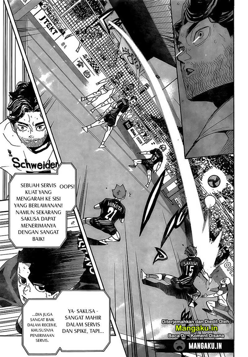Haikyuu!! Chapter 394 - halaman 4