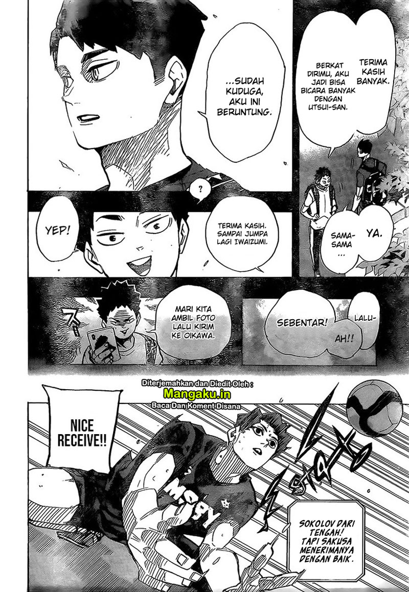 Haikyuu!! Chapter 395 - halaman 11