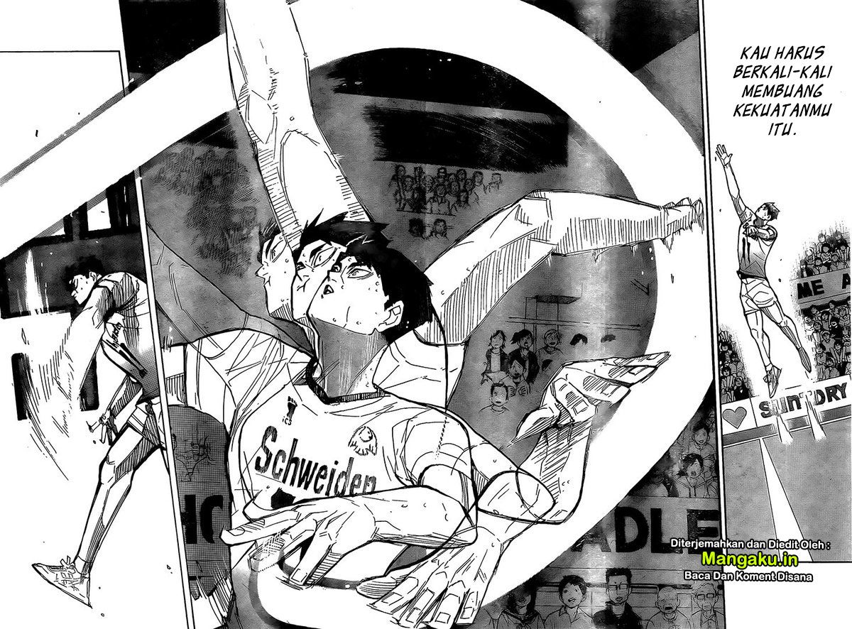 Haikyuu!! Chapter 395 - halaman 13
