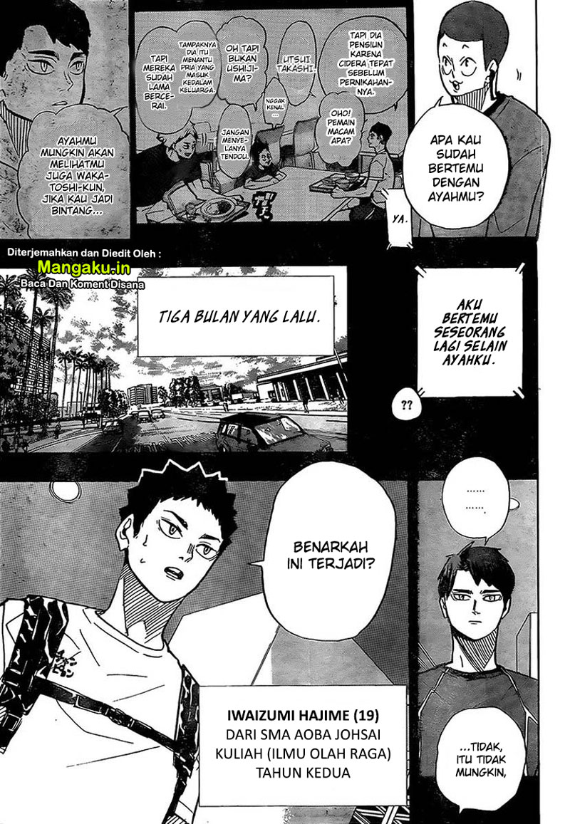 Haikyuu!! Chapter 395 - halaman 6