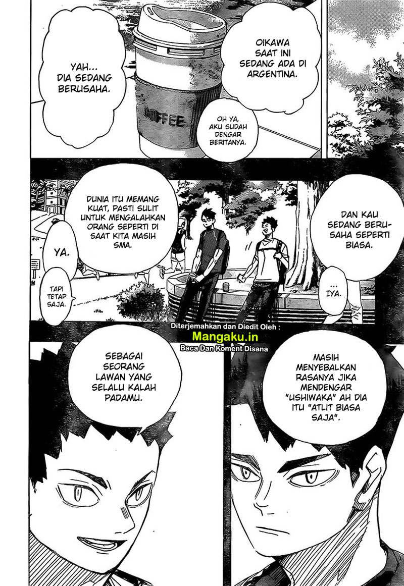 Haikyuu!! Chapter 395 - halaman 9