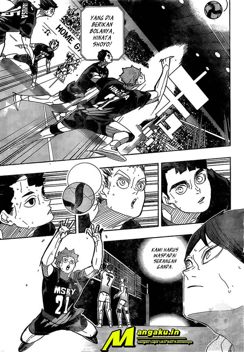 Haikyuu!! Chapter 396 - halaman 12
