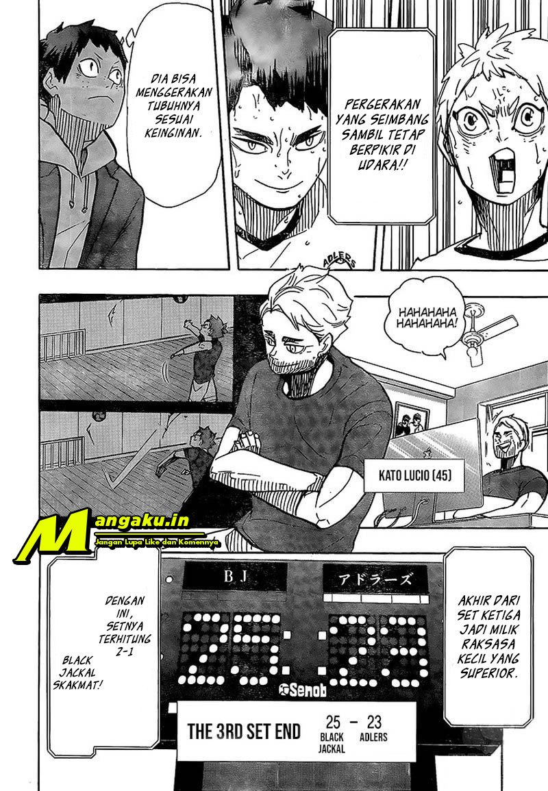 Haikyuu!! Chapter 396 - halaman 14