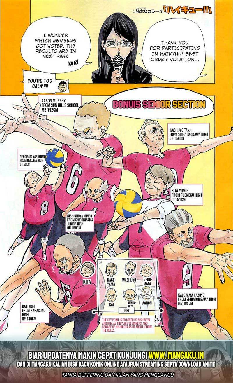 Haikyuu!! Chapter 396 - halaman 2