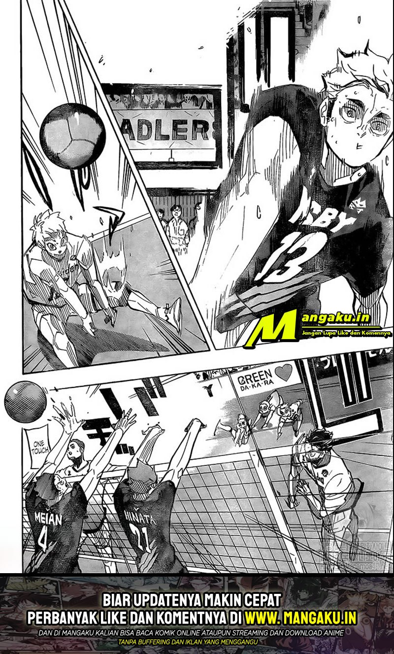 Haikyuu!! Chapter 397 - halaman 3