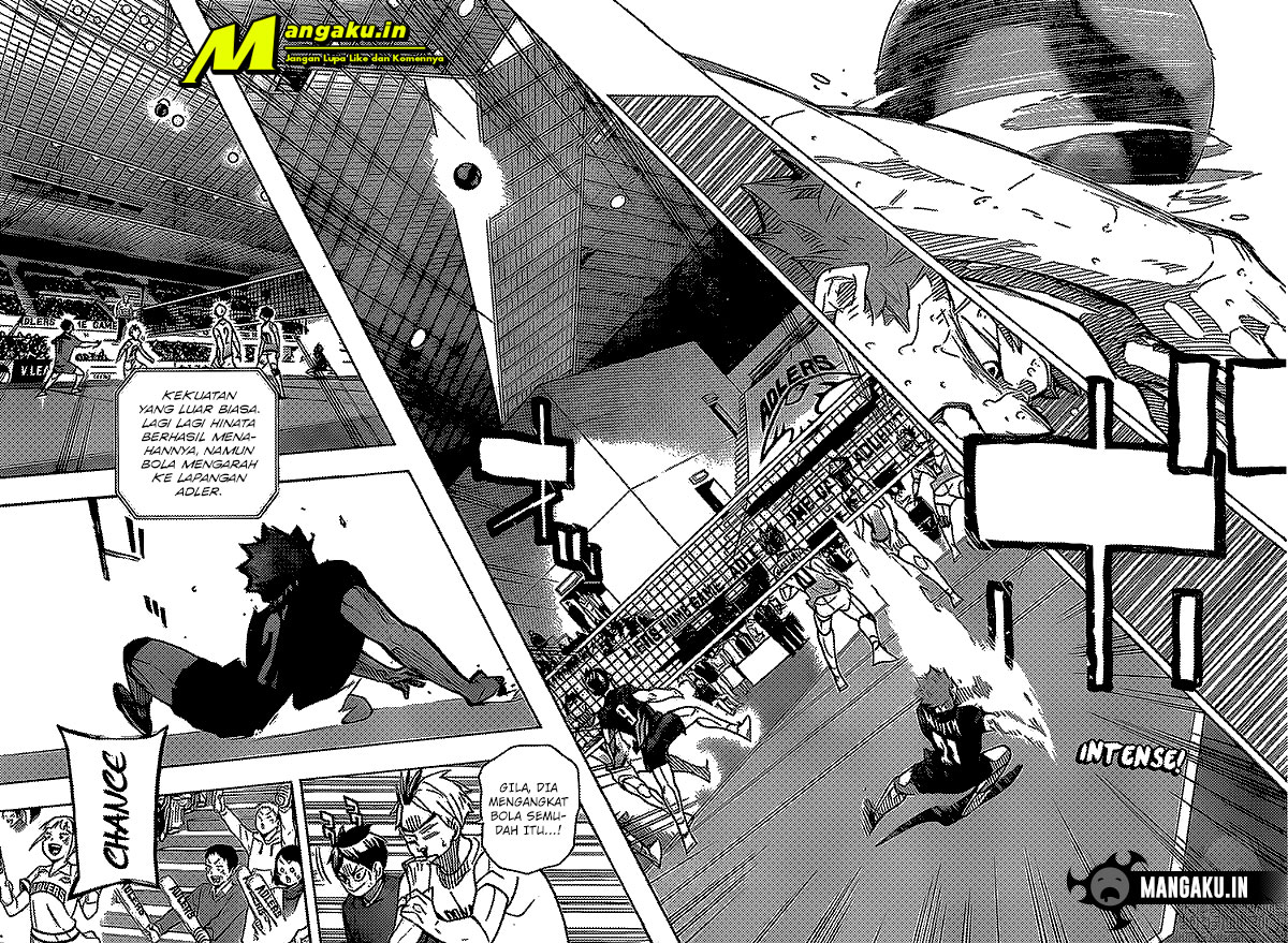 Haikyuu!! Chapter 398 - halaman 3