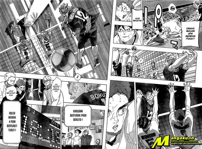 Haikyuu!! Chapter 400 - halaman 3