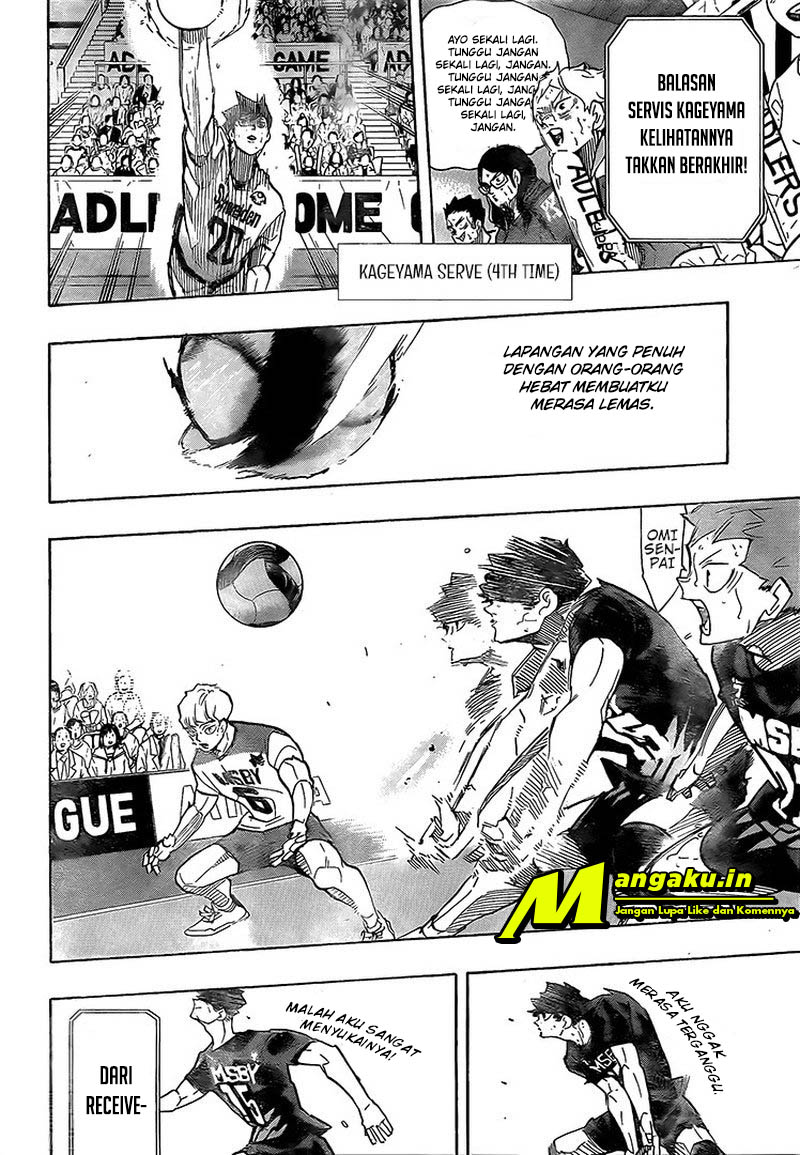 Haikyuu!! Chapter 400 - halaman 4