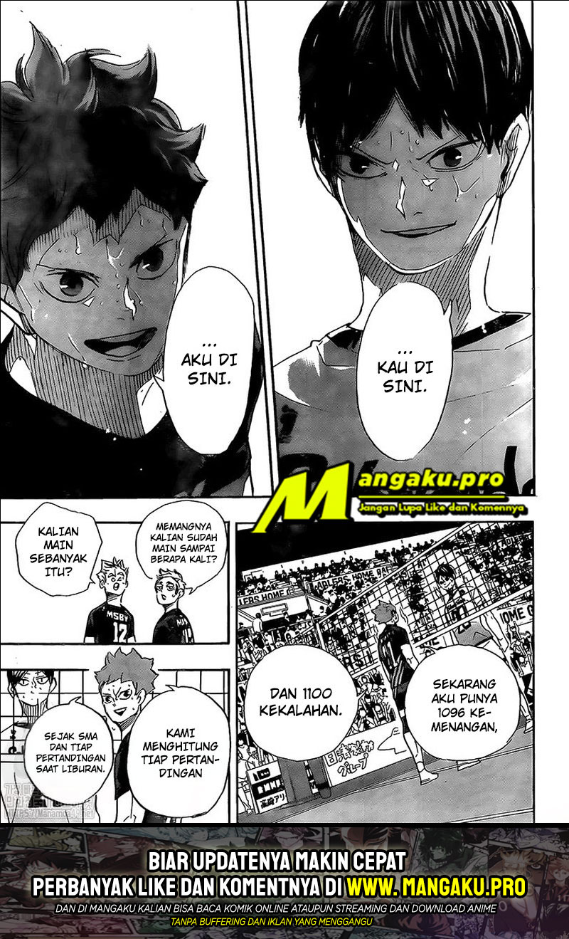 Haikyuu!! Chapter 401 - halaman 11