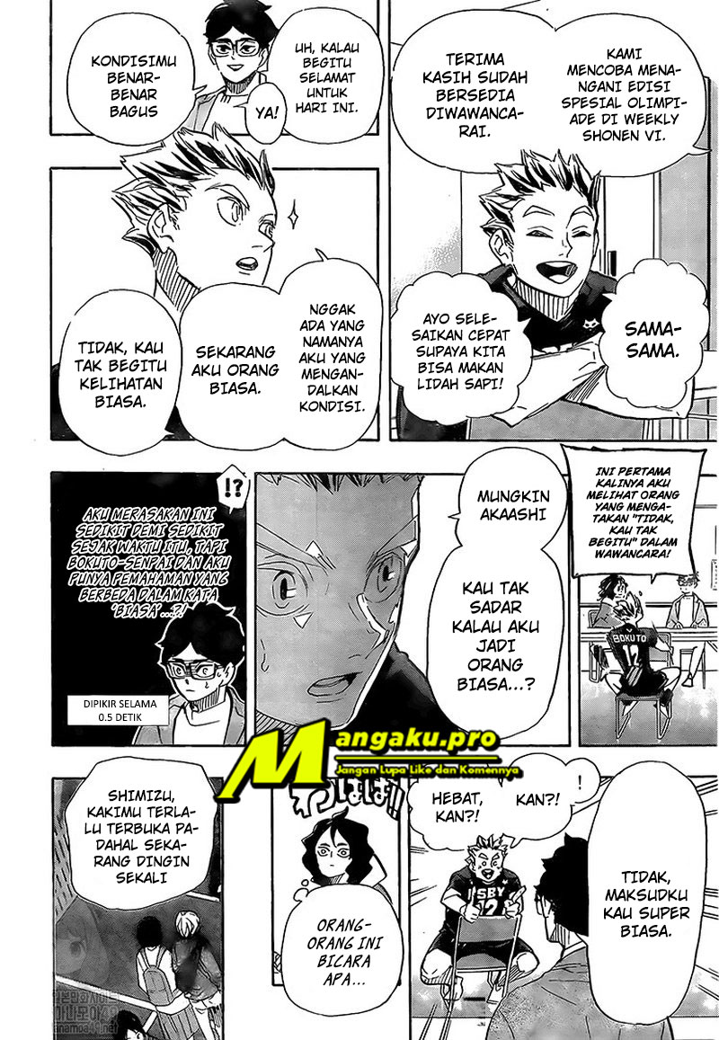 Haikyuu!! Chapter 401 - halaman 14