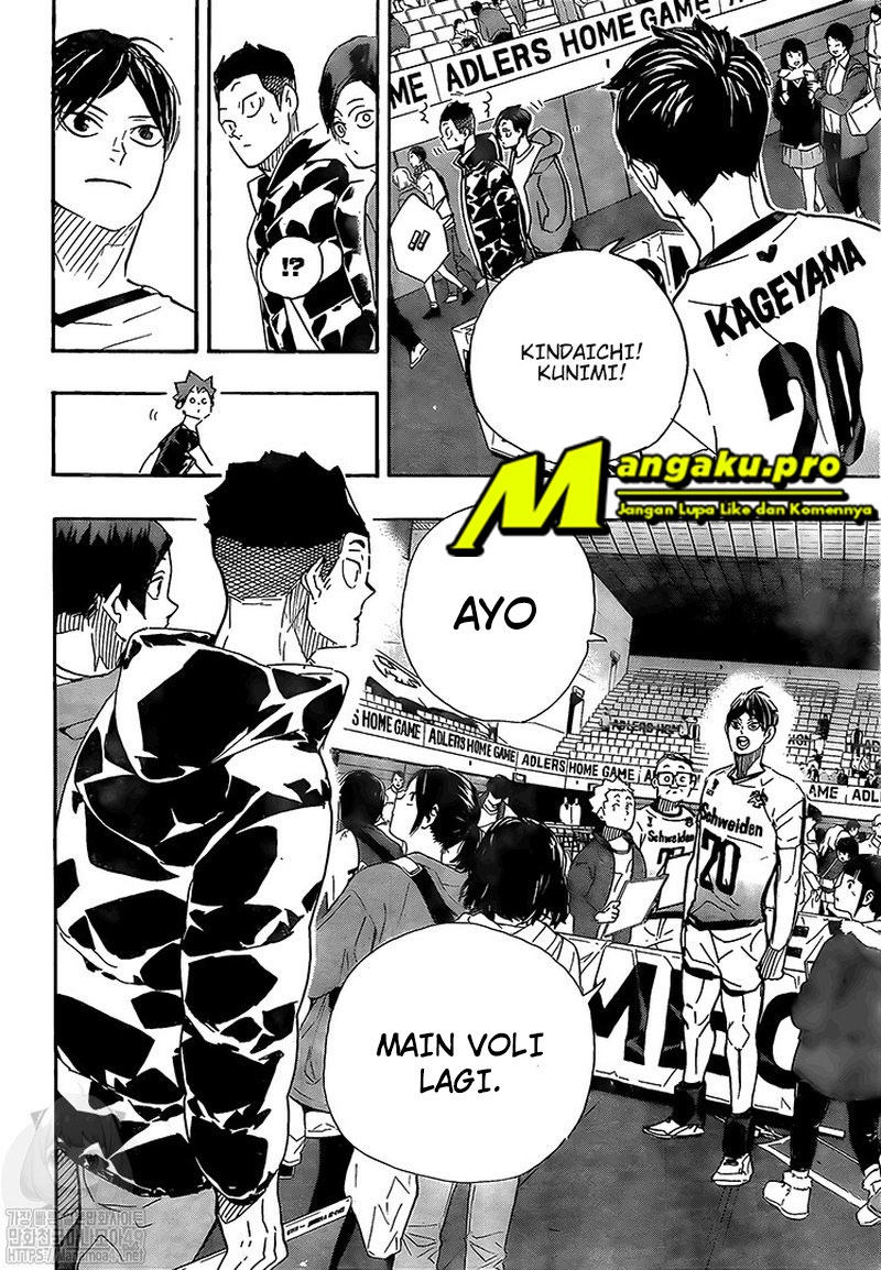 Haikyuu!! Chapter 401 - halaman 18