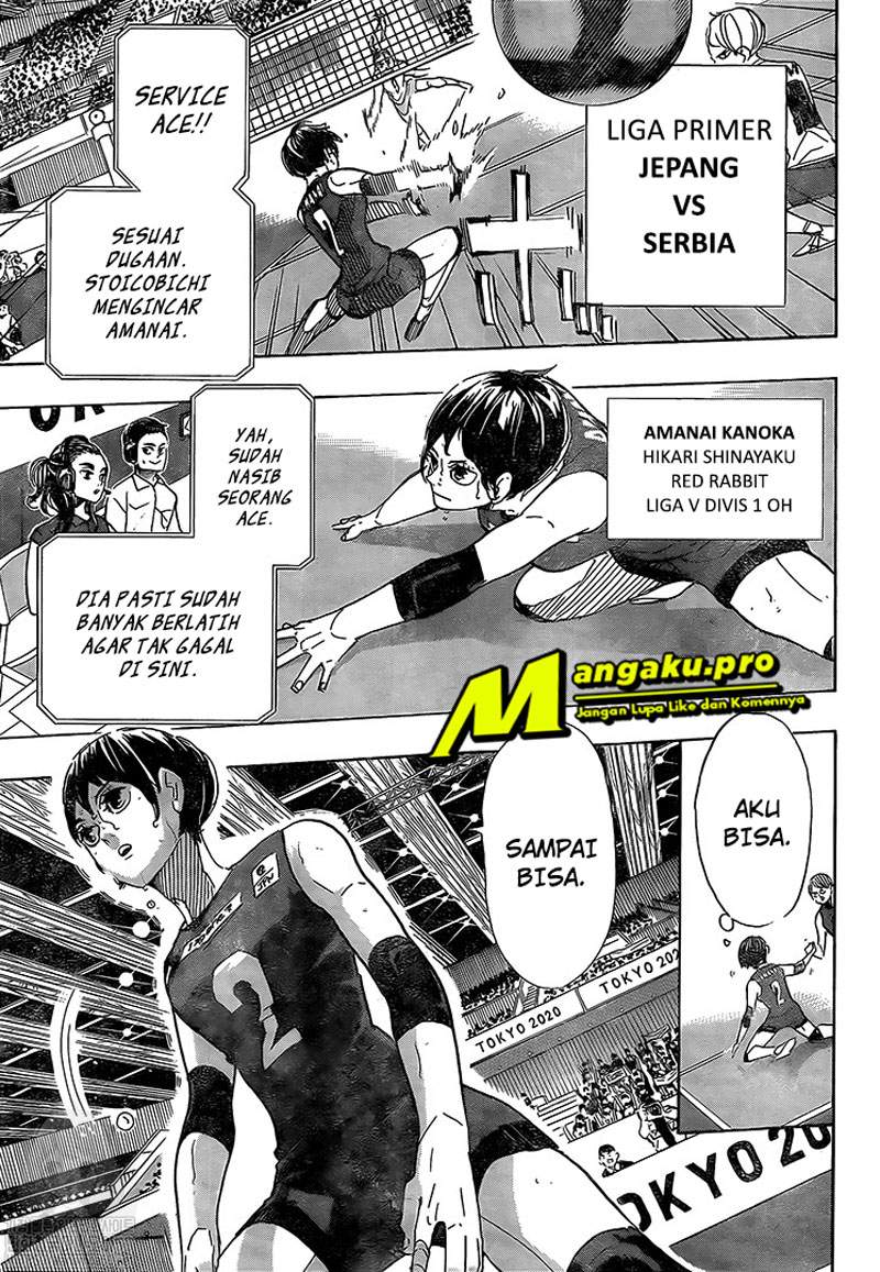 Haikyuu!! Chapter 402 - halaman 10