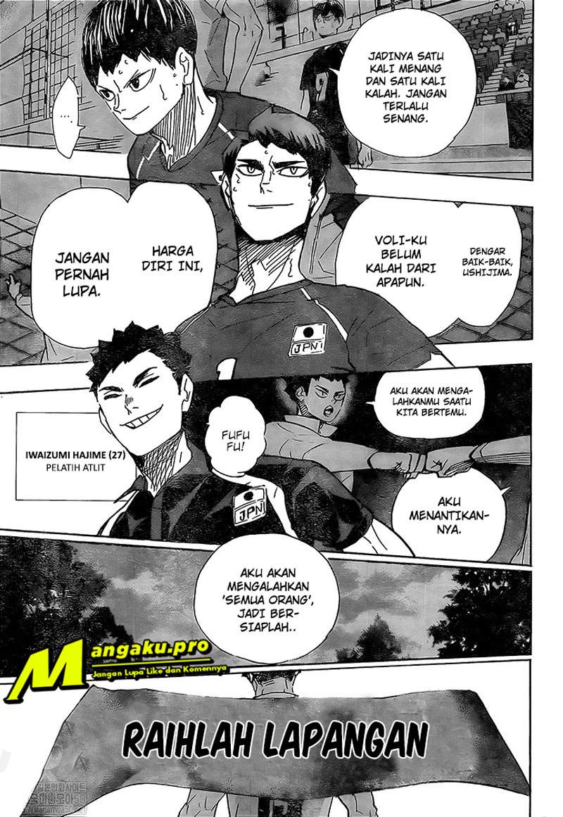 Haikyuu!! Chapter 402 - halaman 14