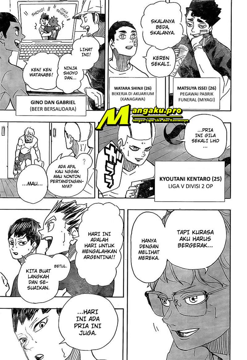 Haikyuu!! Chapter 402 - halaman 16