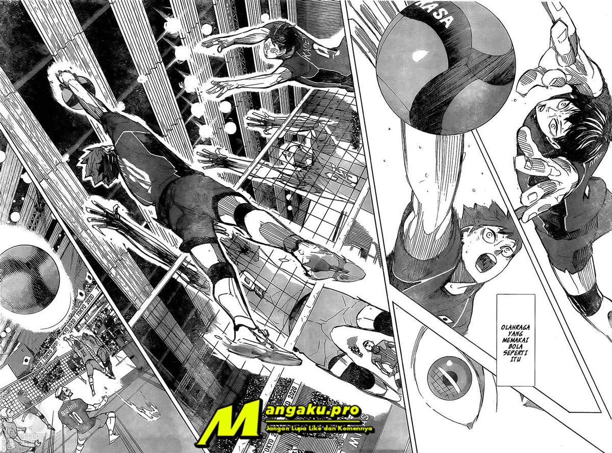 Haikyuu!! Chapter 402 - halaman 21