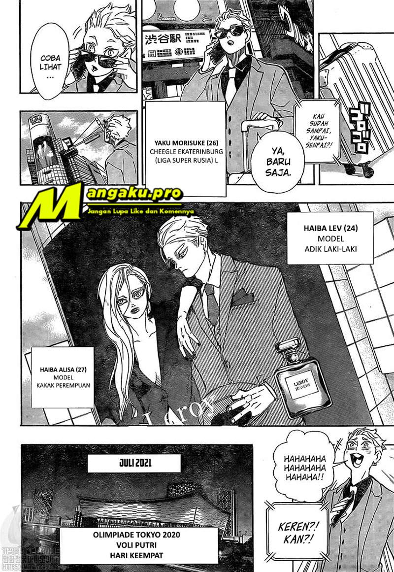 Haikyuu!! Chapter 402 - halaman 9