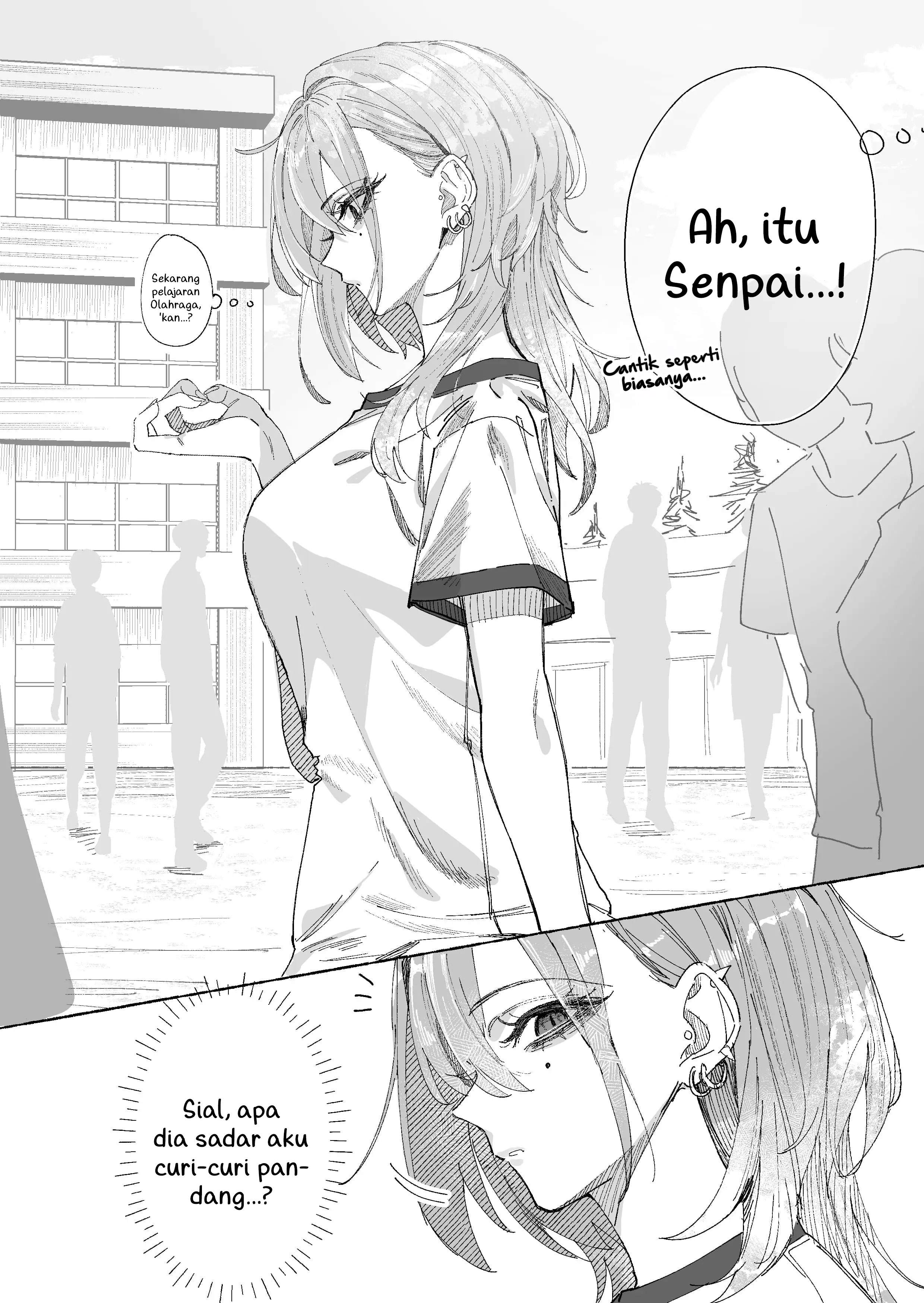 Haimiya-senpai is Scary and Cute Chapter 2 - halaman 2