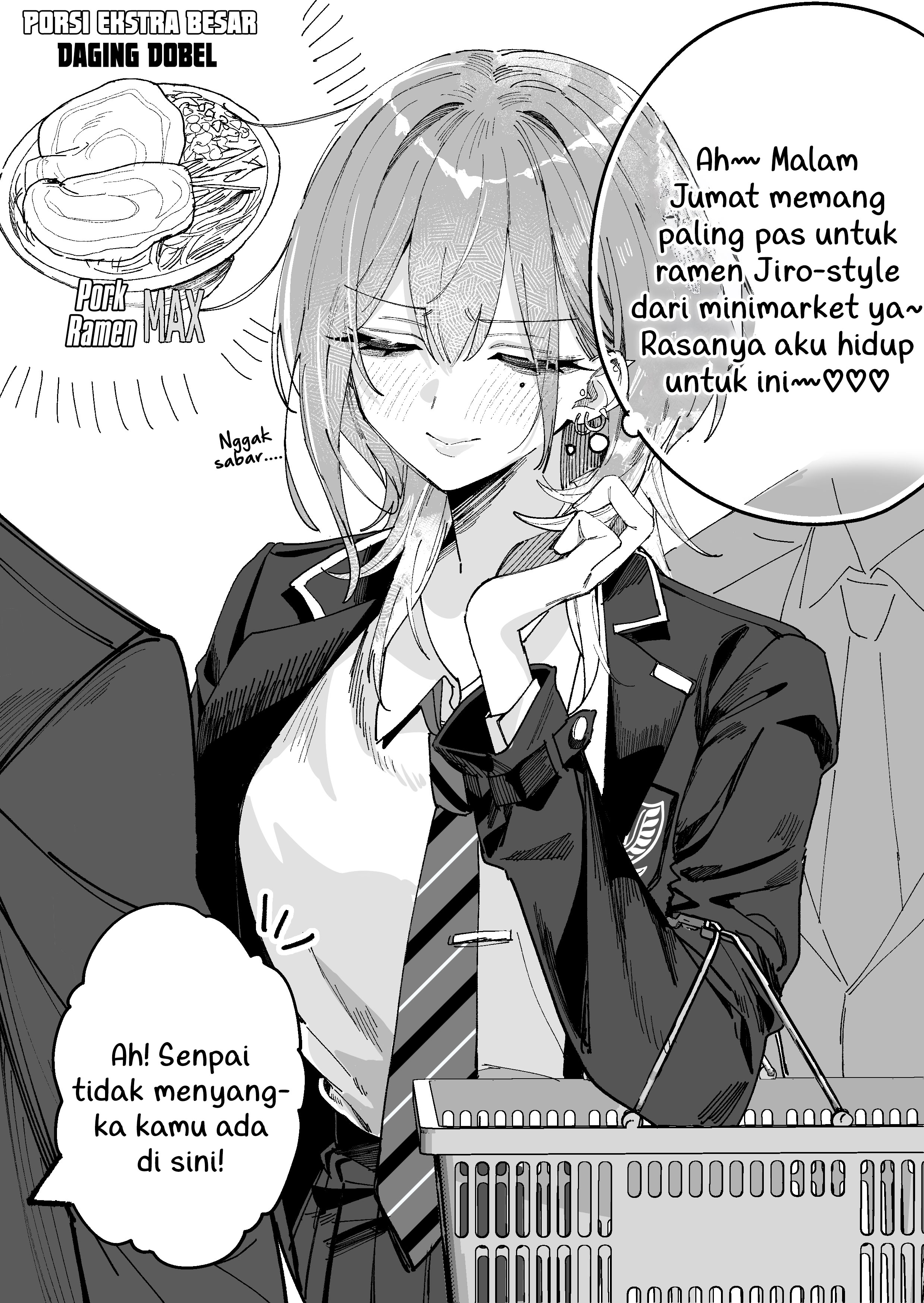 Haimiya-senpai is Scary and Cute Chapter 3 - halaman 2