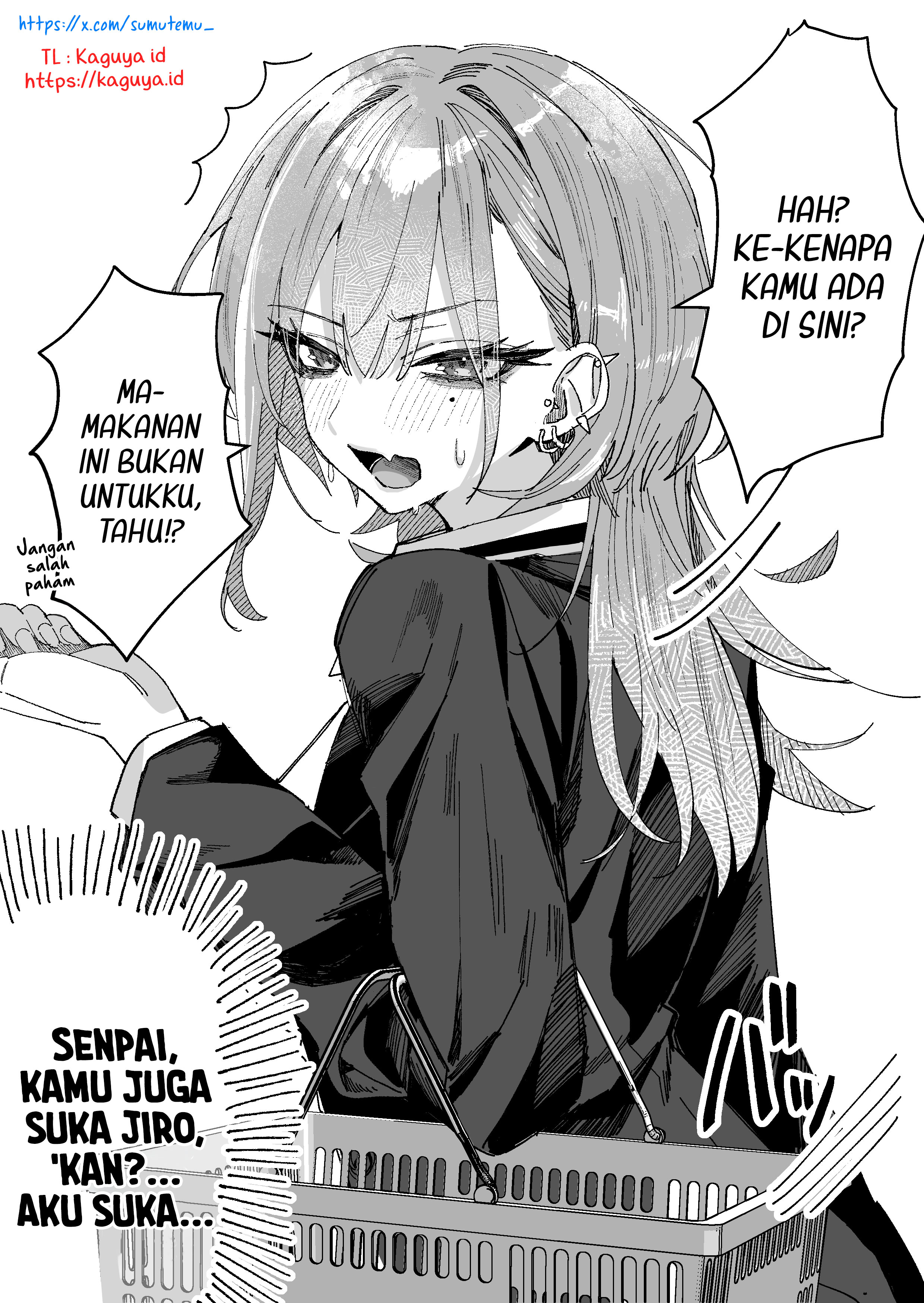 Haimiya-senpai is Scary and Cute Chapter 3 - halaman 3