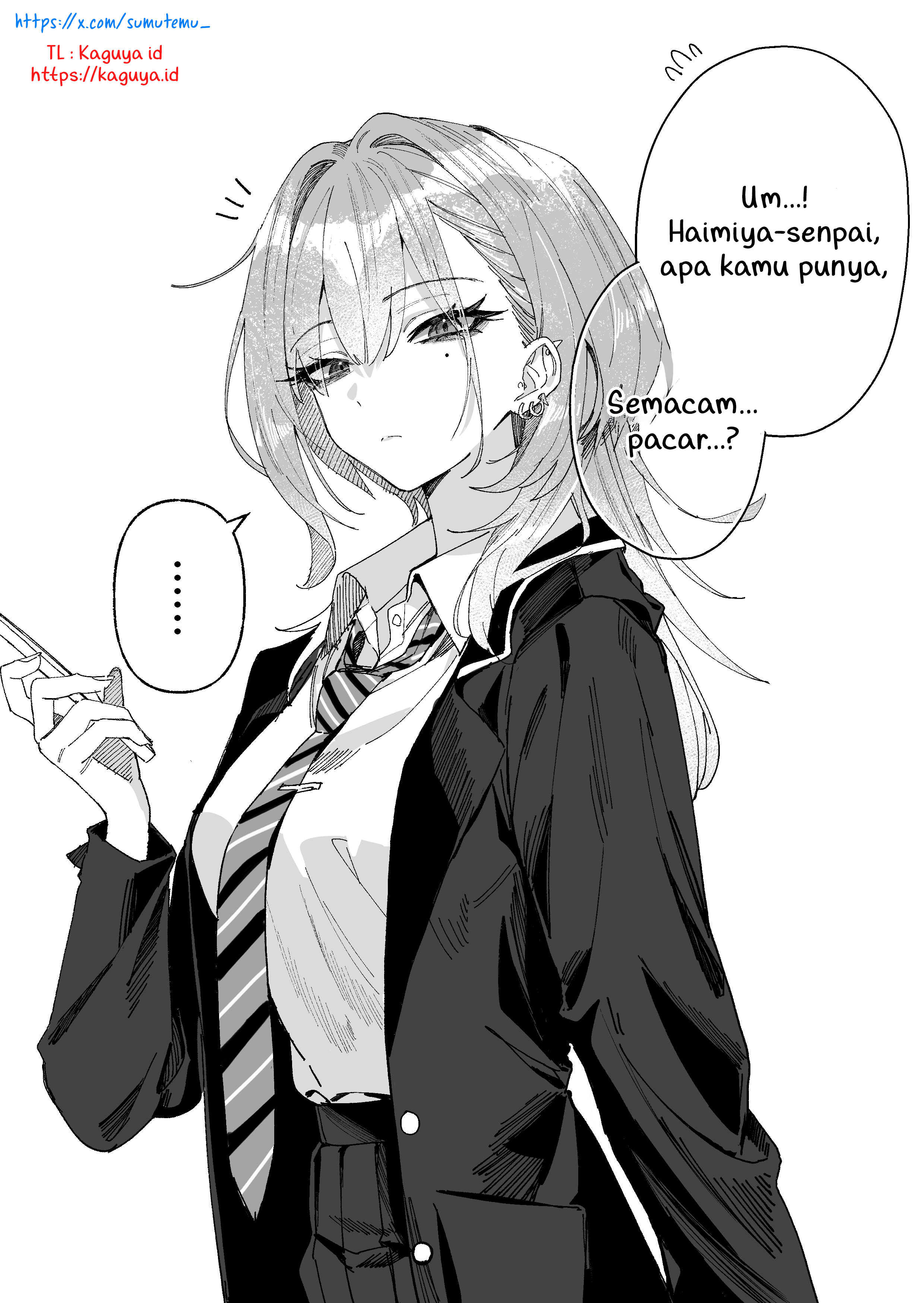 Haimiya-senpai is Scary and Cute Chapter 5 - halaman 2