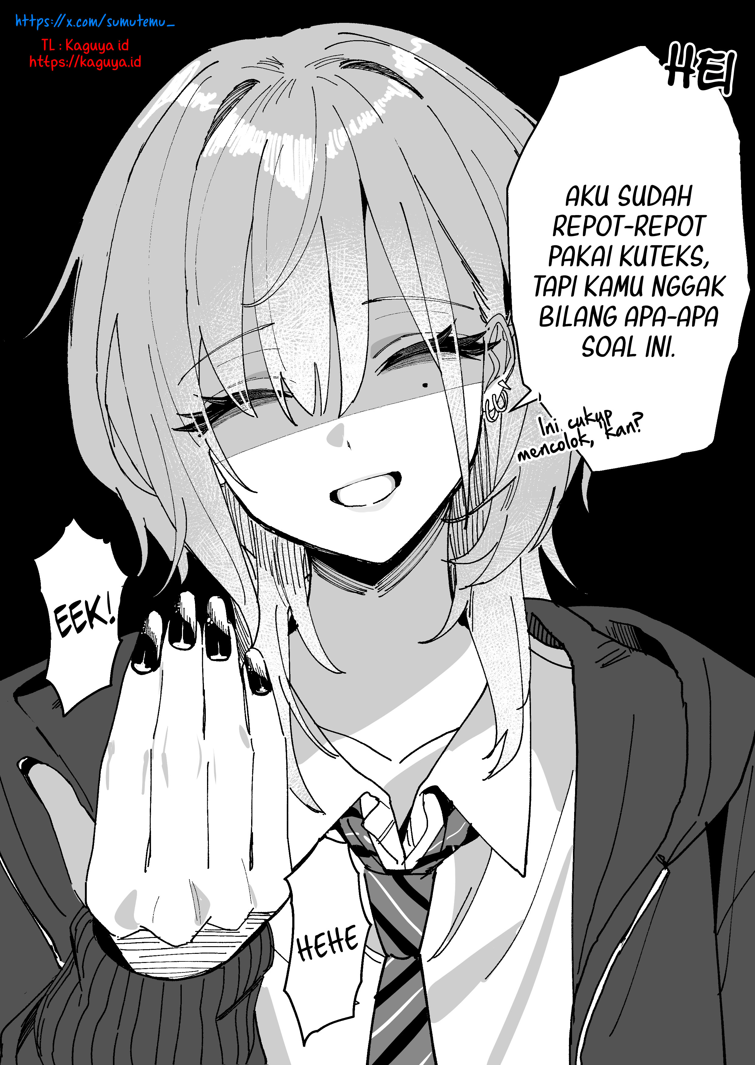 Haimiya-senpai is Scary and Cute Chapter 6 - halaman 3