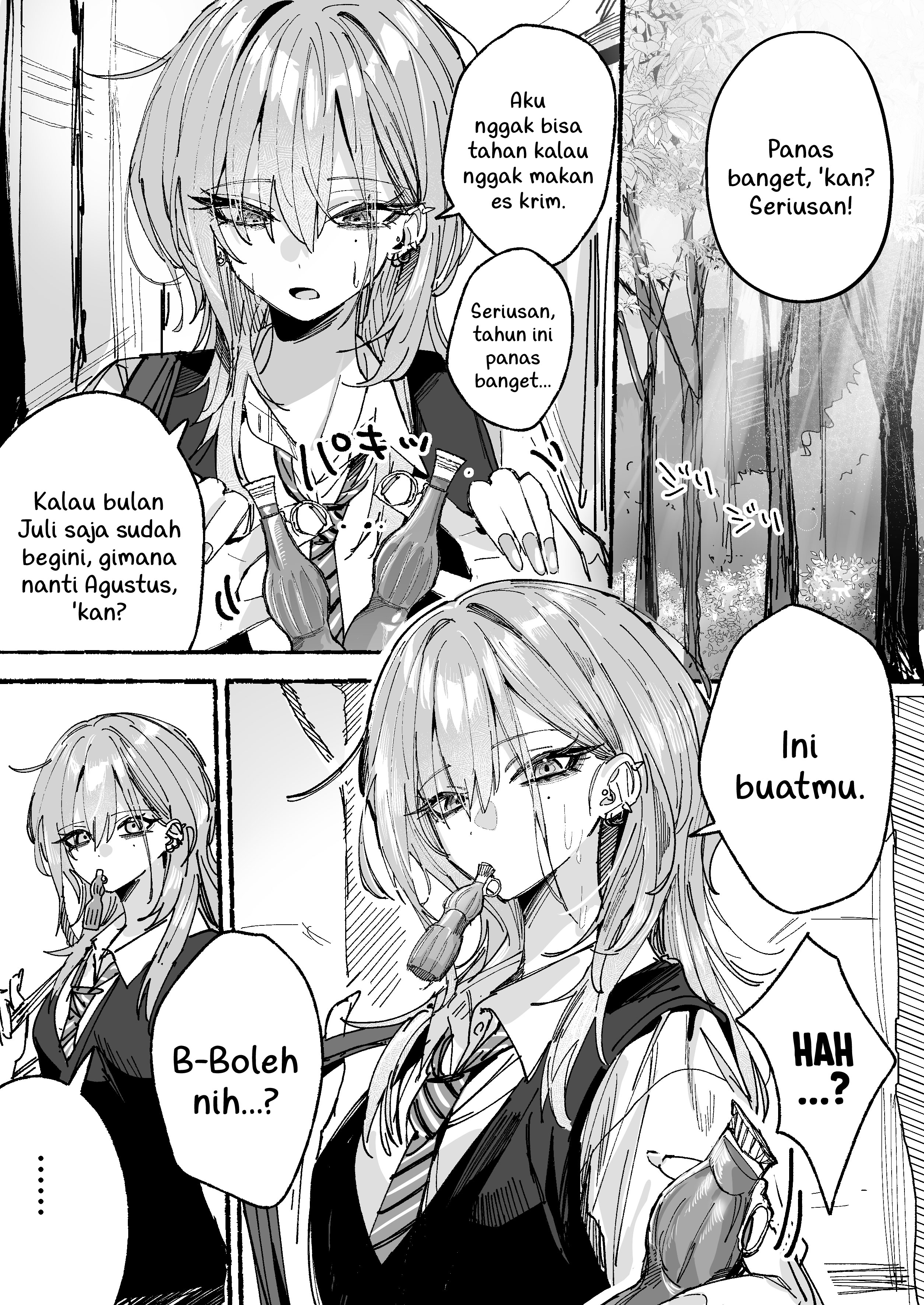 Haimiya-senpai is Scary and Cute Chapter 8 - halaman 2