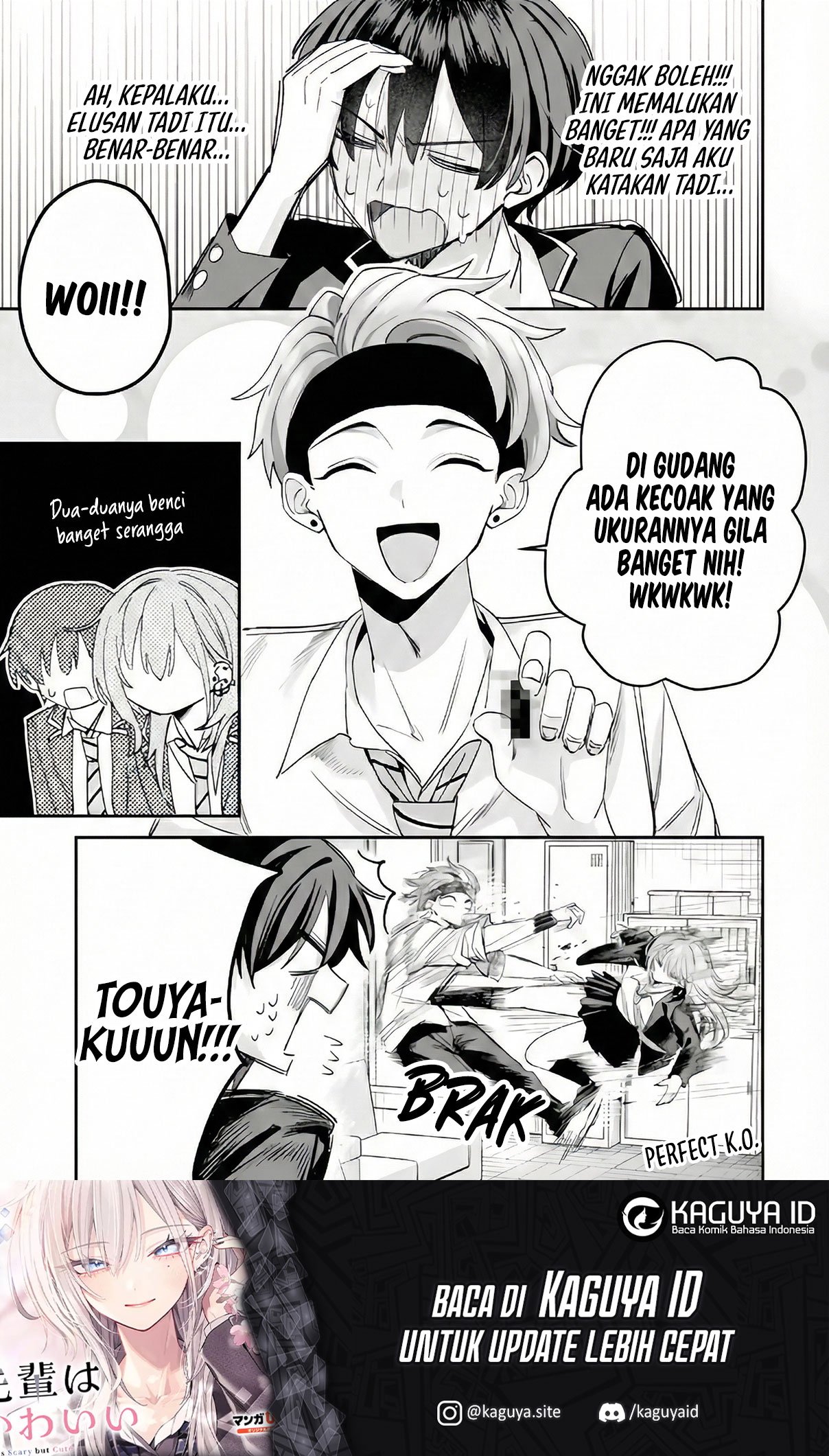 Haimiya-senpai wa Kowakute Kawaii Chapter 16 - halaman 15