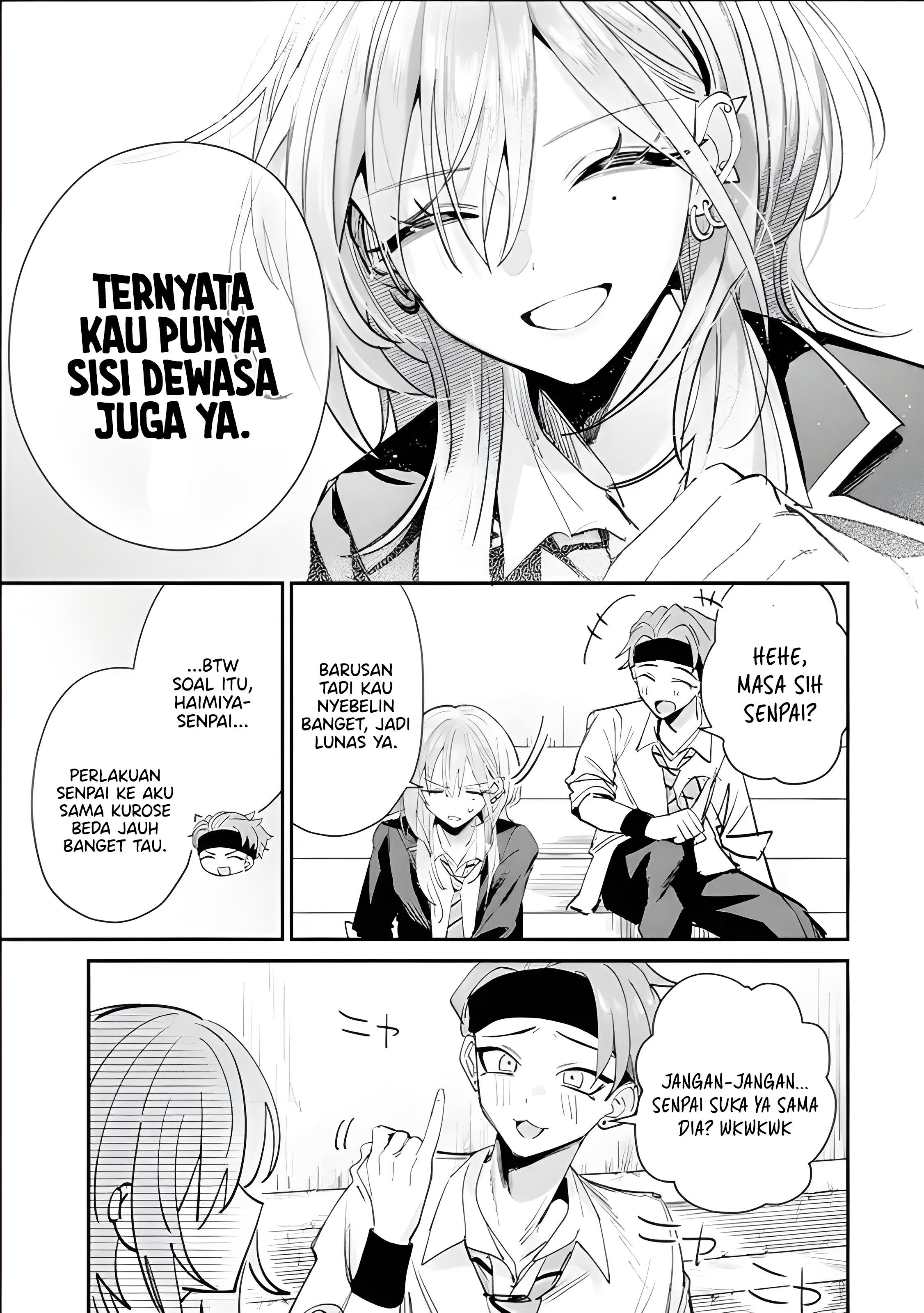 Haimiya-senpai wa Kowakute Kawaii Chapter 17 - halaman 14