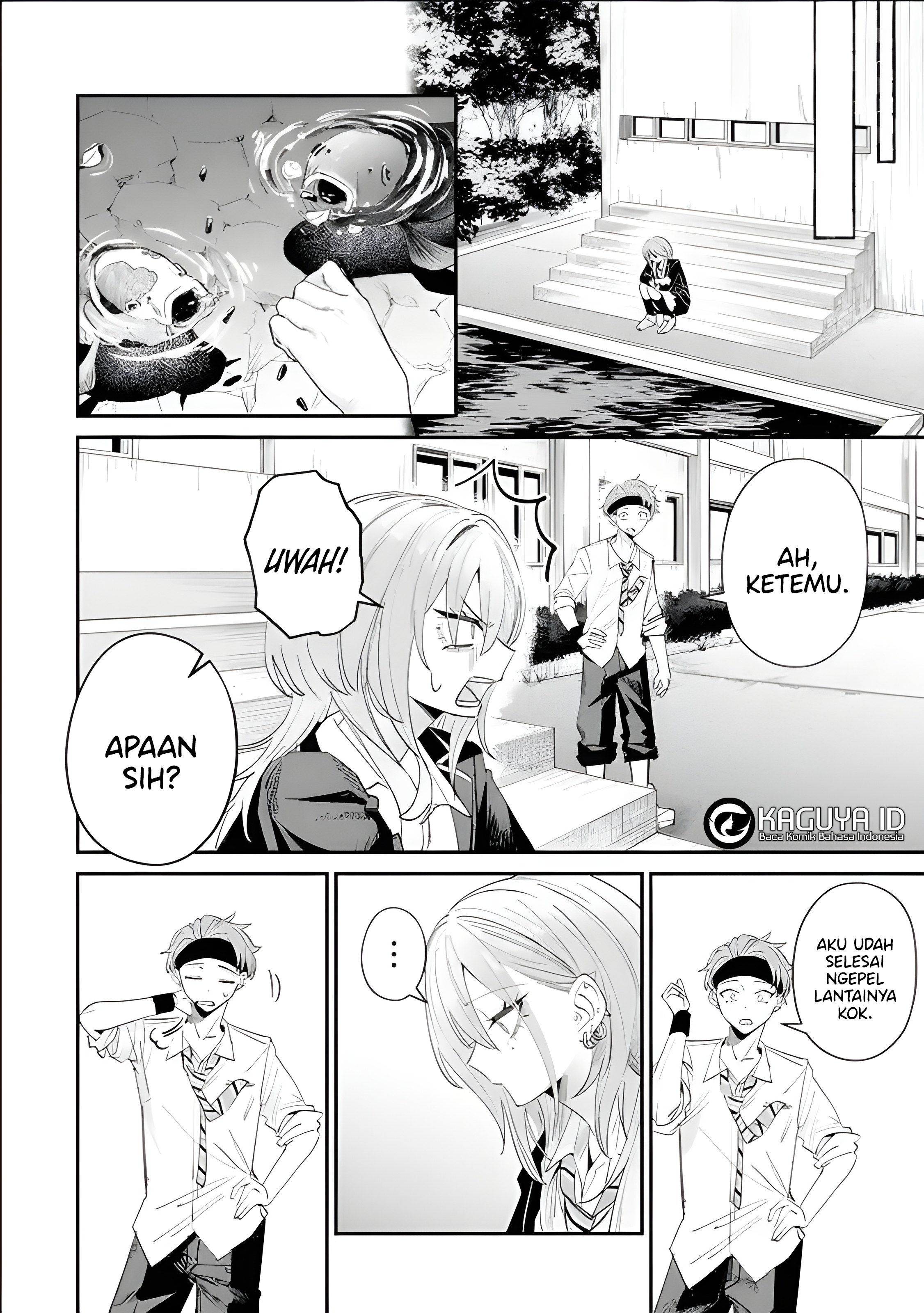 Haimiya-senpai wa Kowakute Kawaii Chapter 17 - halaman 7