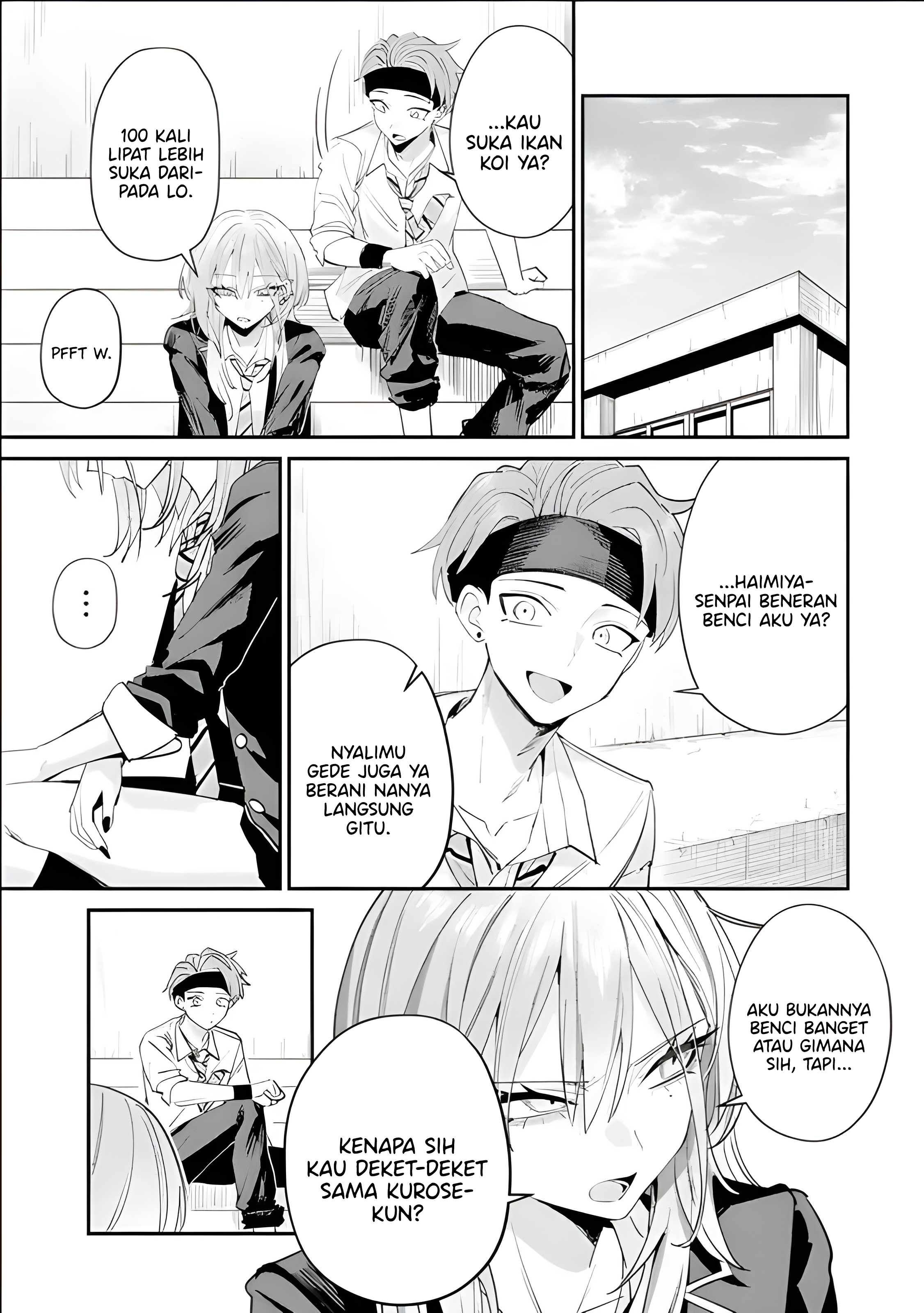 Haimiya-senpai wa Kowakute Kawaii Chapter 17 - halaman 8