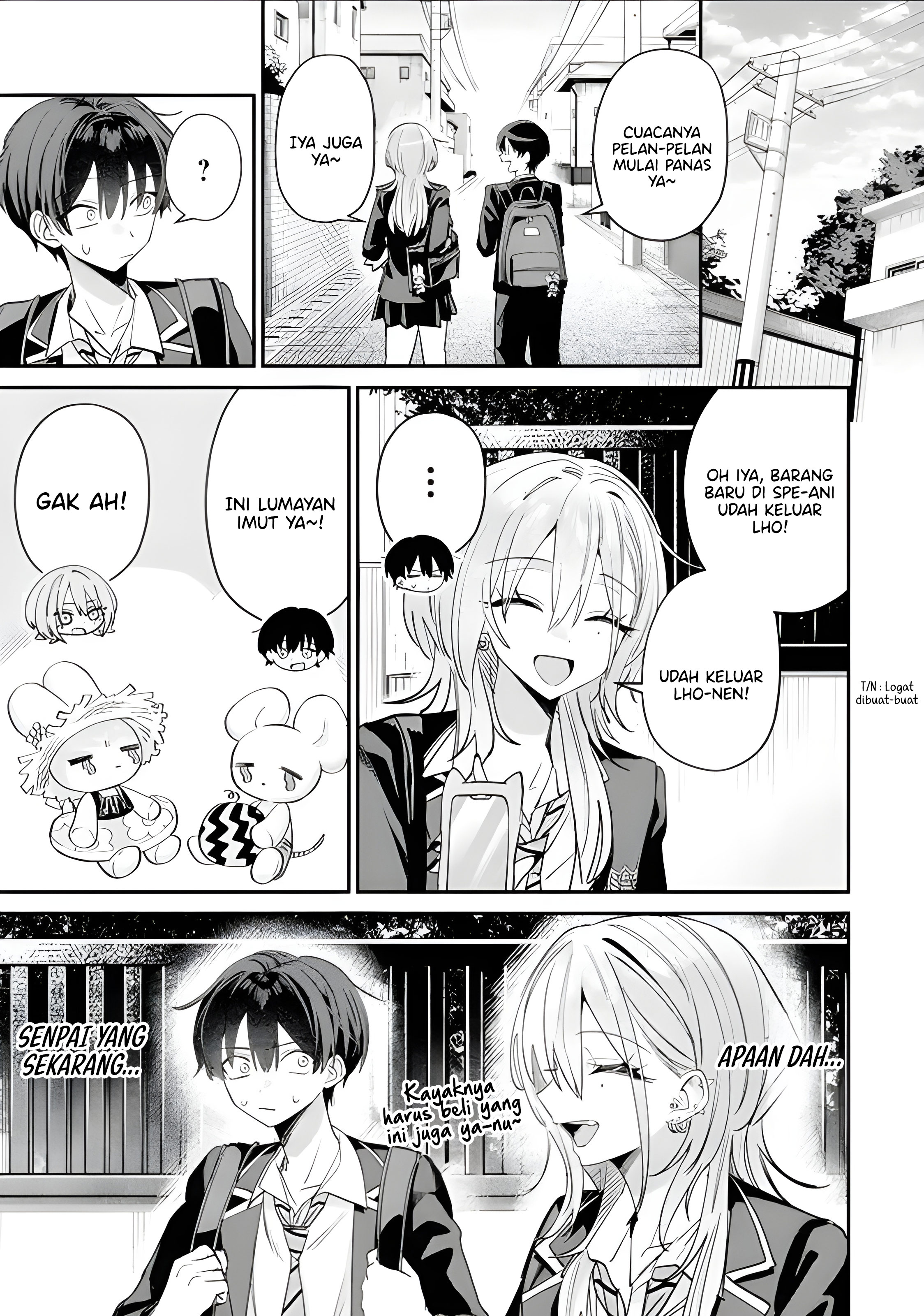 Haimiya-senpai wa Kowakute Kawaii Chapter 18 - halaman 9