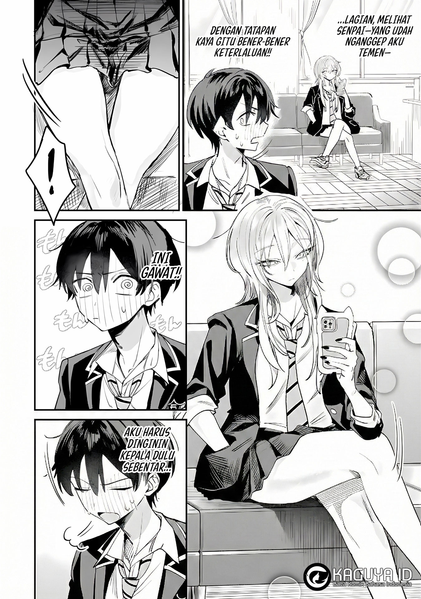 Haimiya-senpai wa Kowakute Kawaii Chapter 19 - halaman 9