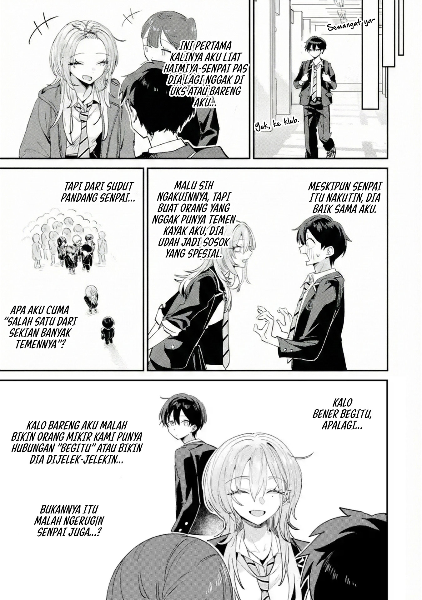 Haimiya-senpai wa Kowakute Kawaii Chapter 20 - halaman 10
