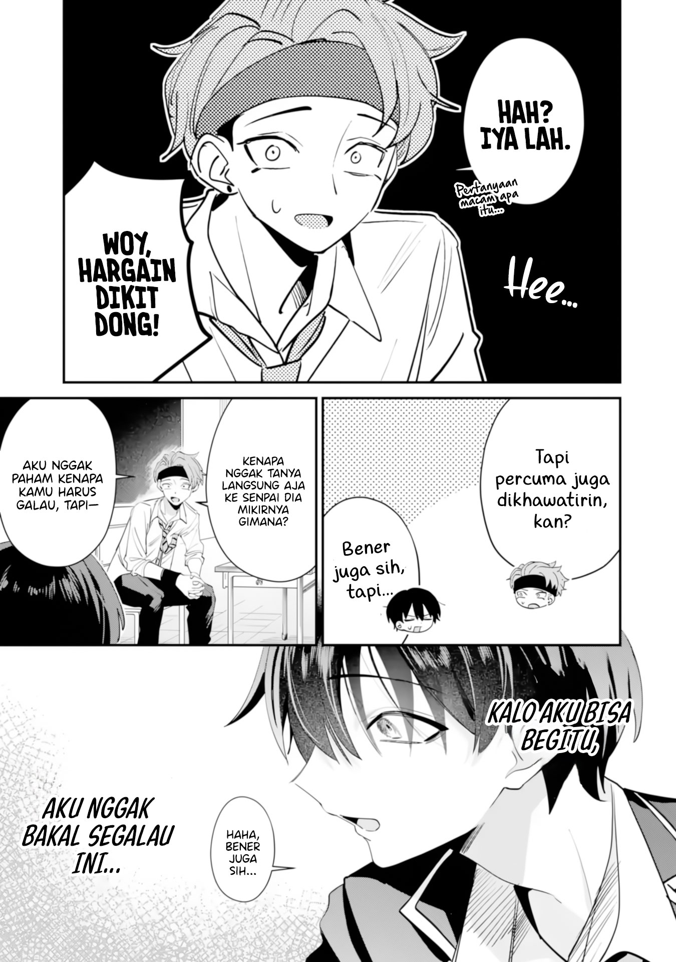 Haimiya-senpai wa Kowakute Kawaii Chapter 20 - halaman 6