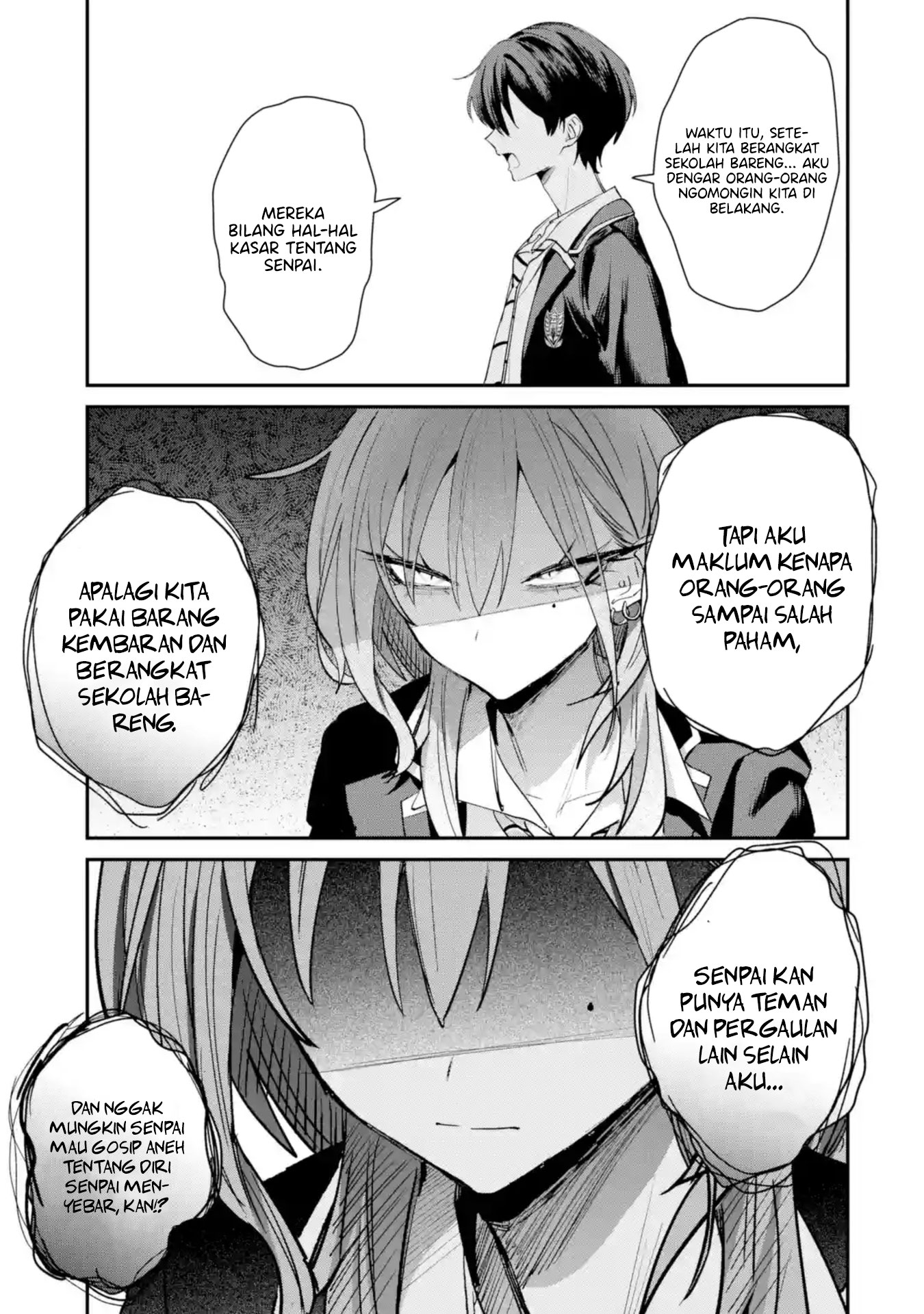 Haimiya-senpai wa Kowakute Kawaii Chapter 21 - halaman 4