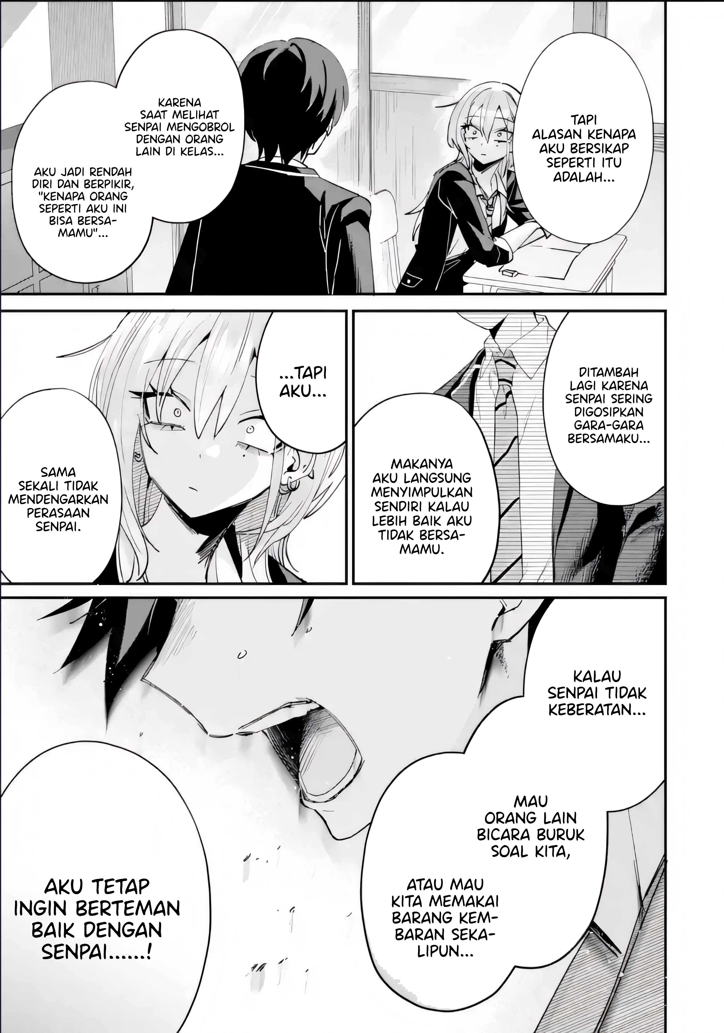 Haimiya-senpai wa Kowakute Kawaii Chapter 22 - halaman 10