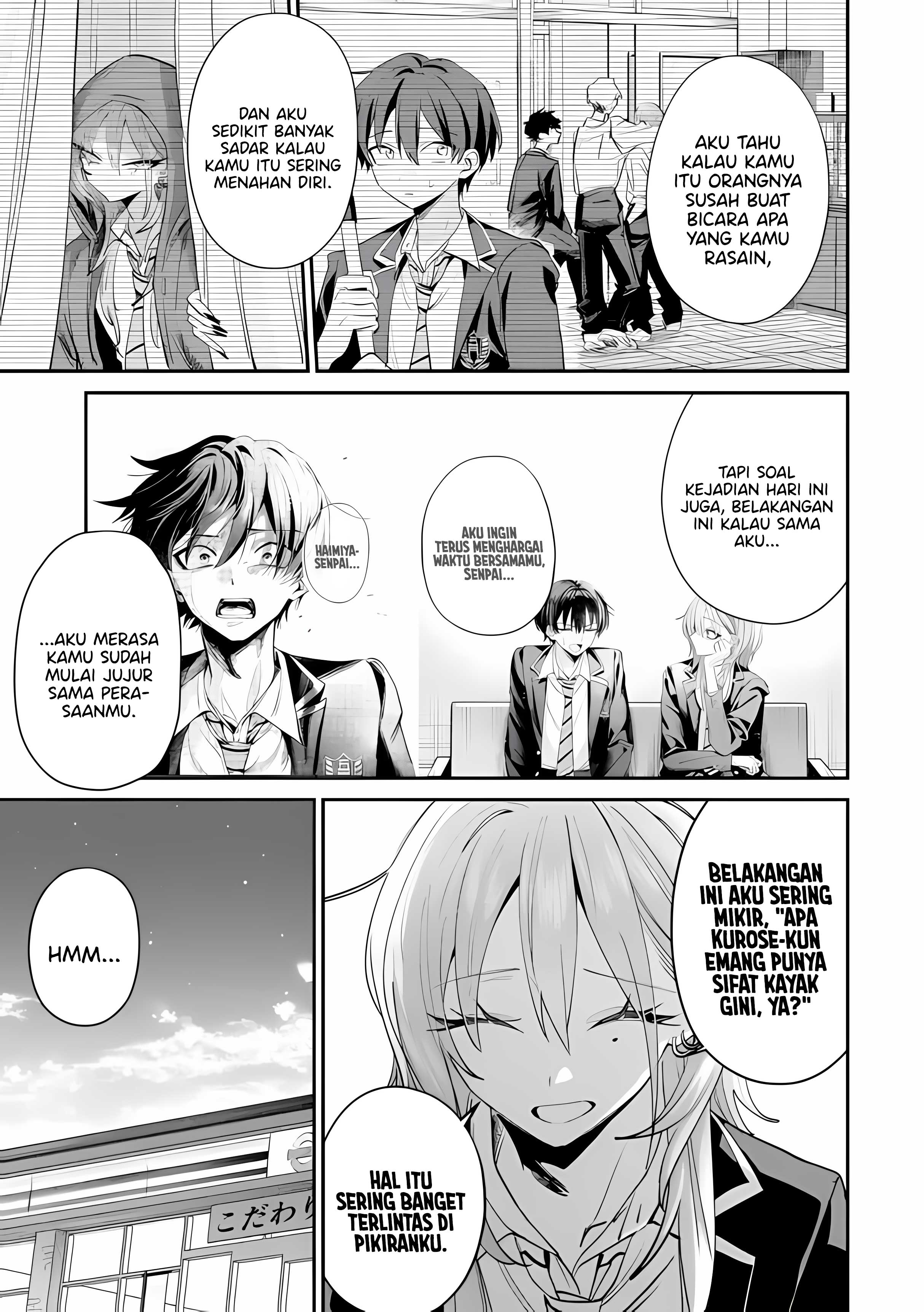 Haimiya-senpai wa Kowakute Kawaii Chapter 25 - halaman 10