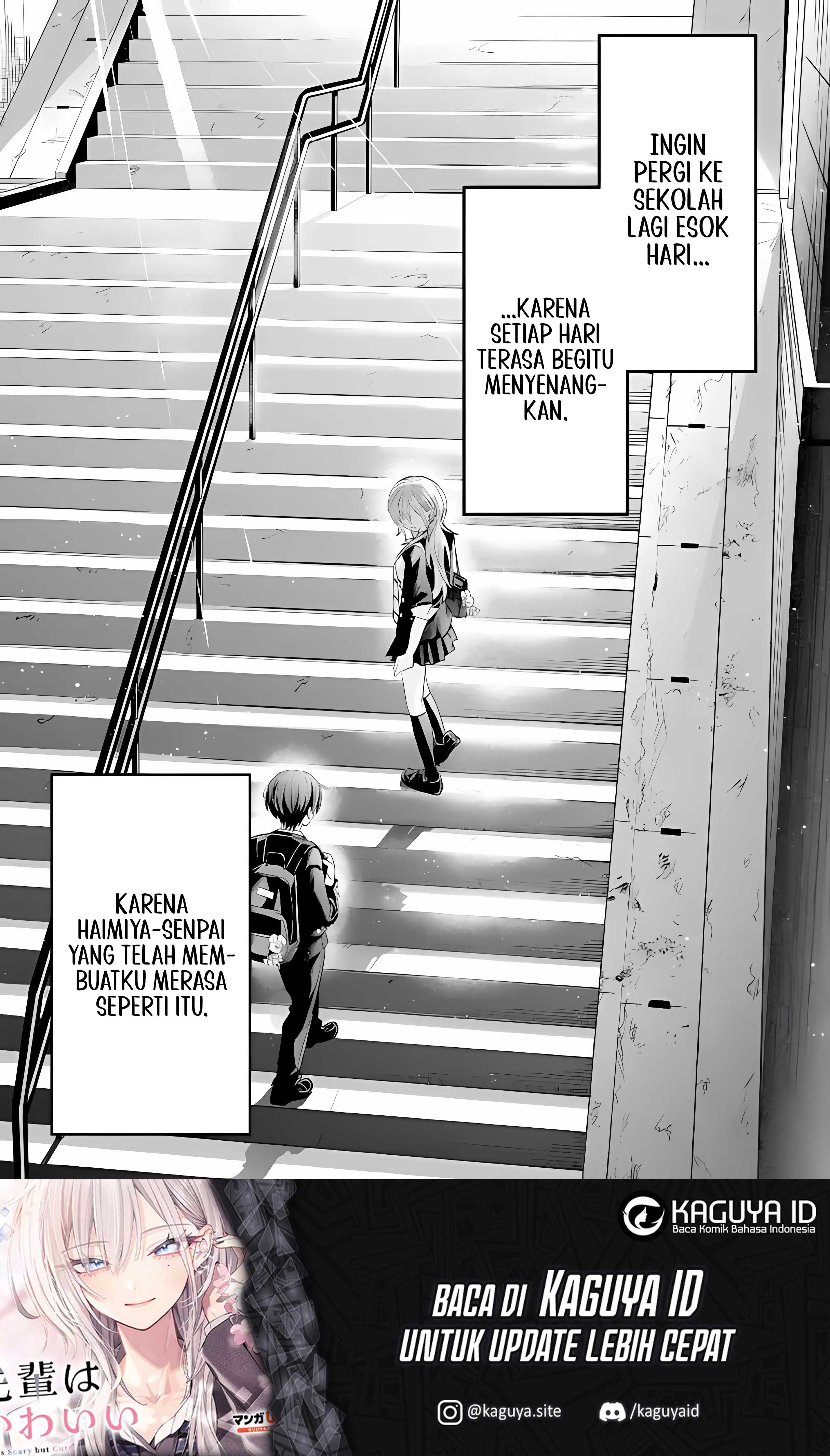 Haimiya-senpai wa Kowakute Kawaii Chapter 25 - halaman 22