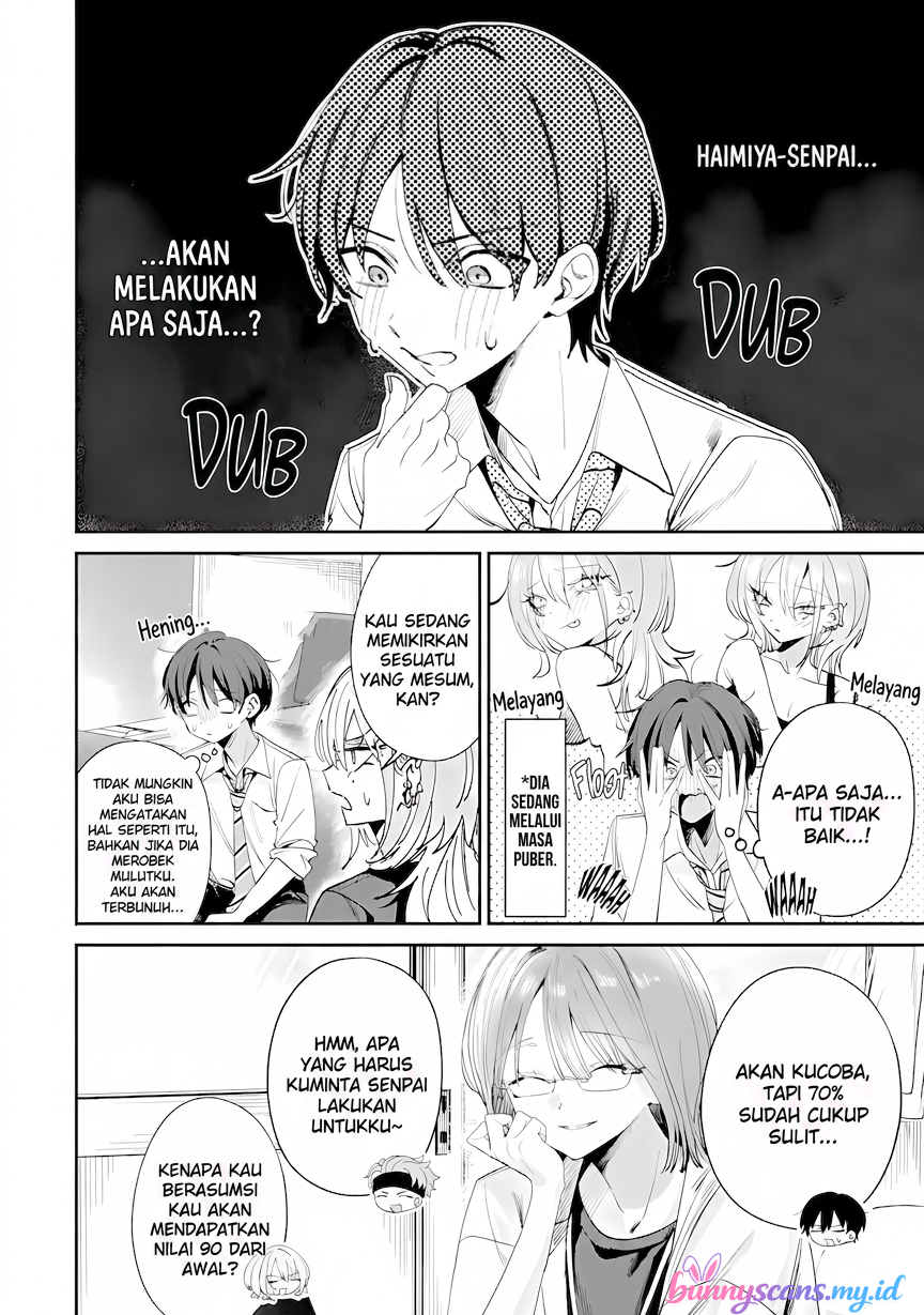 Haimiya-senpai wa Kowakute Kawaii Chapter 26 - halaman 5