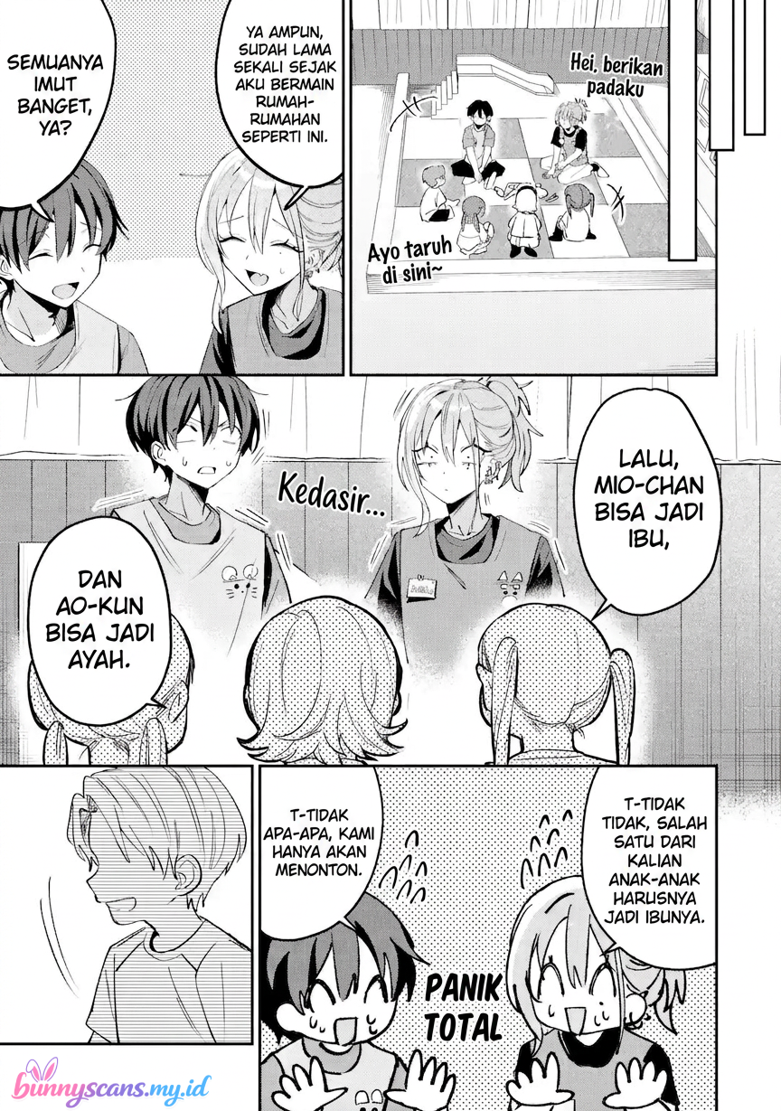 Haimiya-senpai wa Kowakute Kawaii Chapter 29.1 - halaman 6