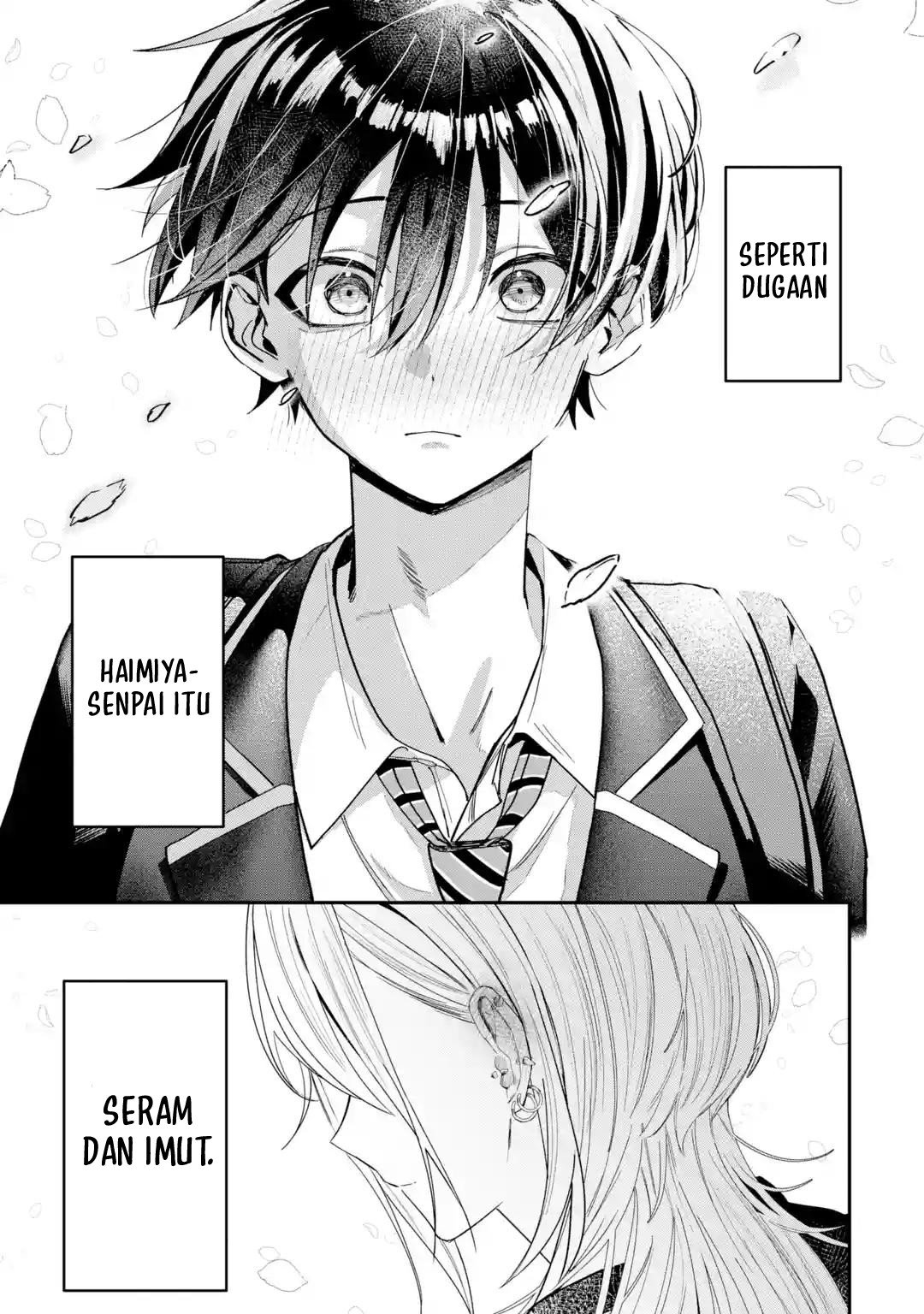 Haimiya-senpai wa Kowakute Kawaii Chapter 3 - halaman 10