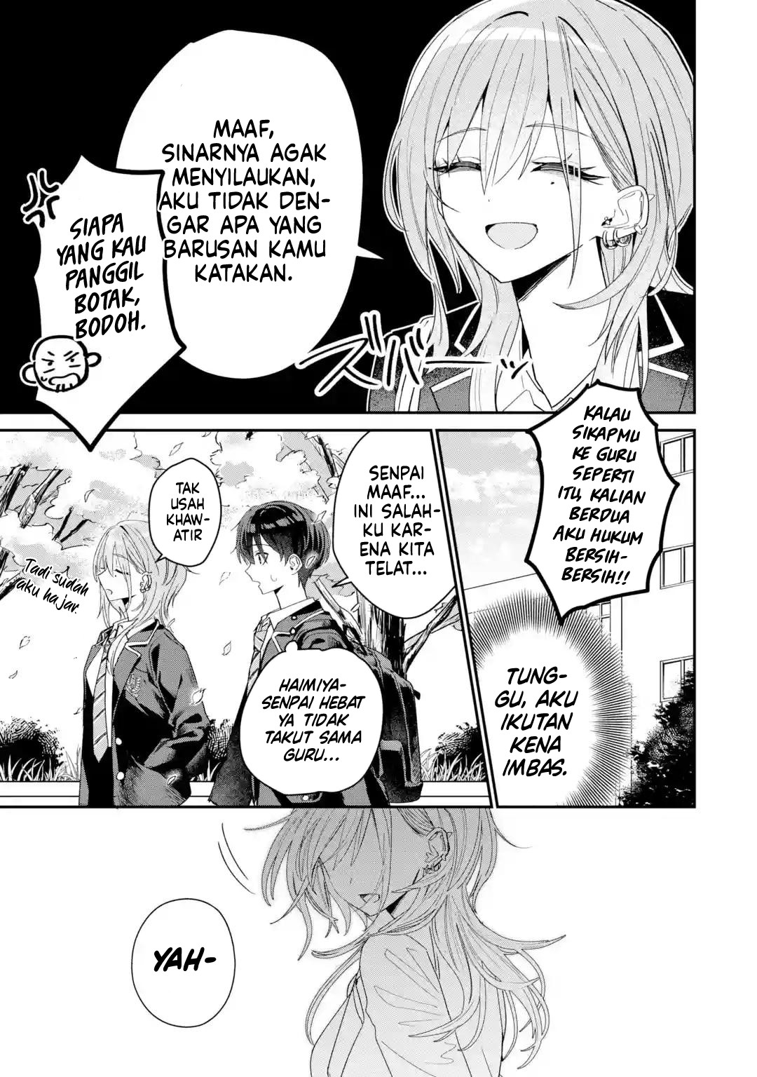 Haimiya-senpai wa Kowakute Kawaii Chapter 3 - halaman 8