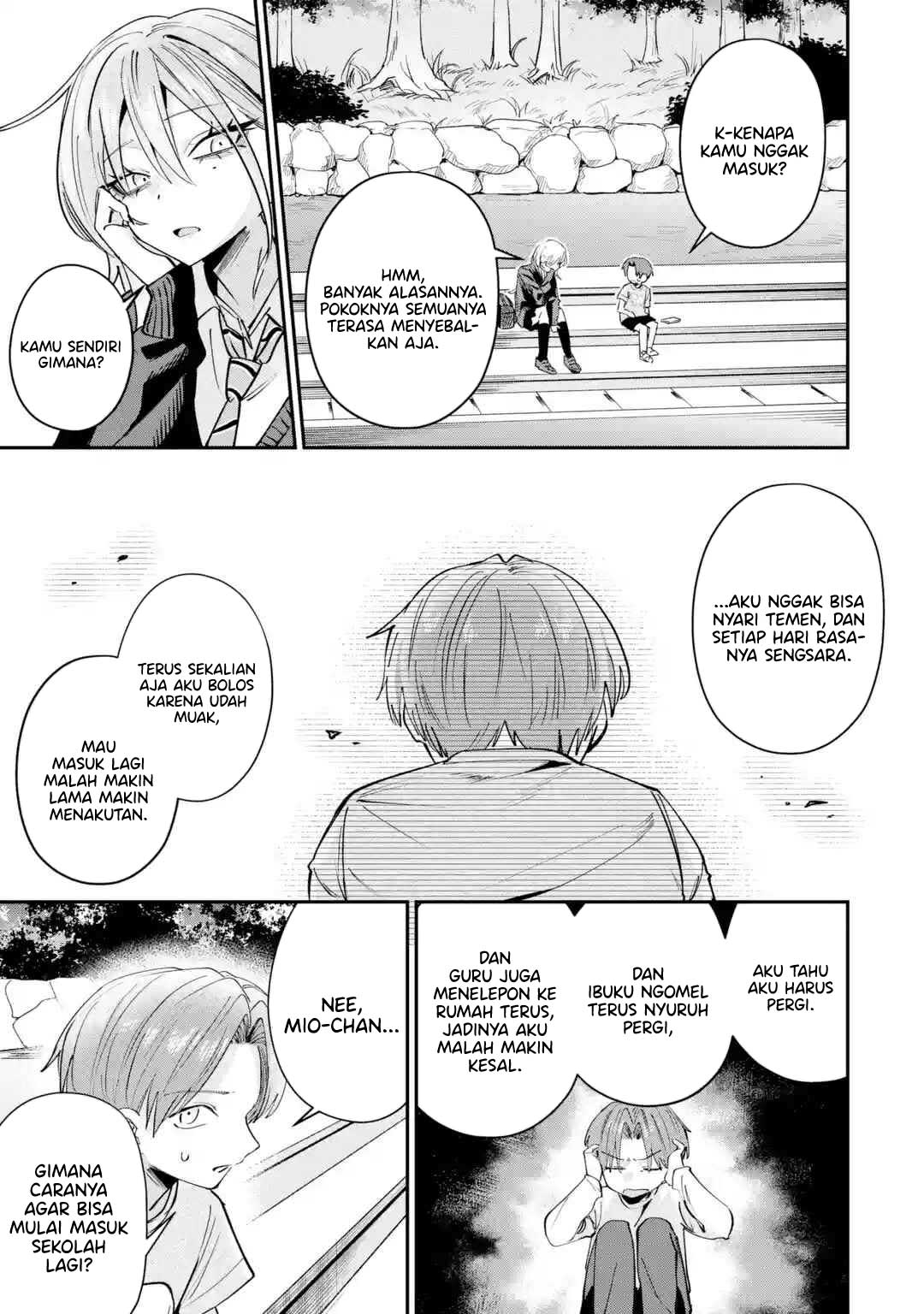 Haimiya-senpai wa Kowakute Kawaii Chapter 30 - halaman 14