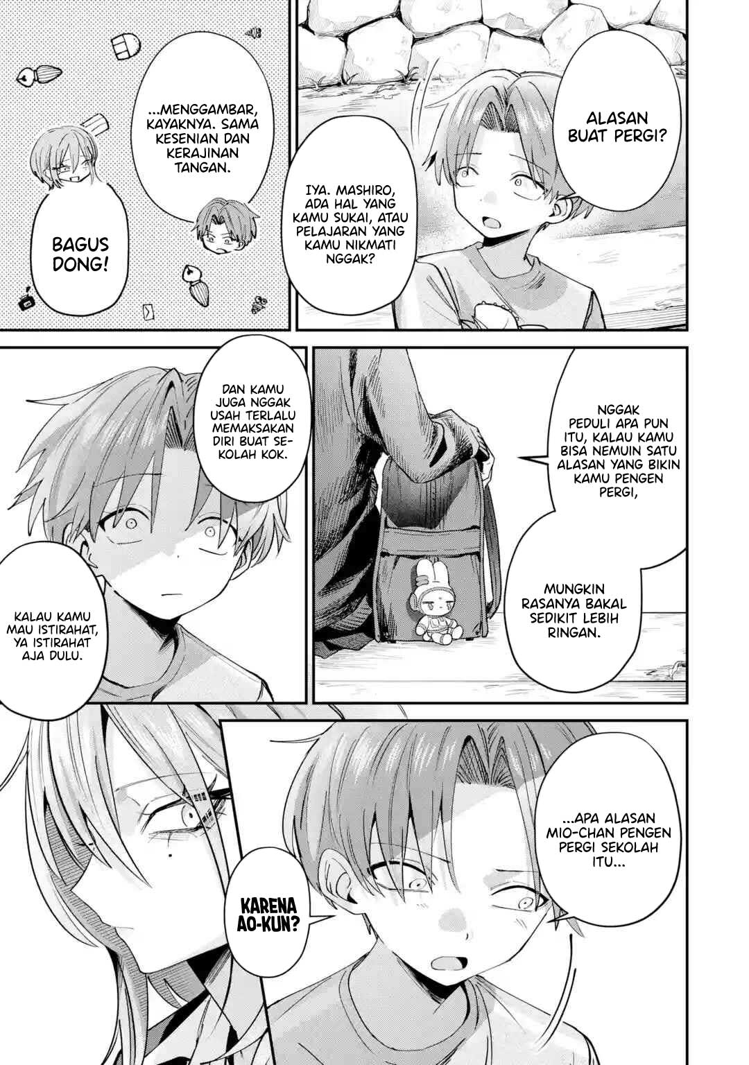 Haimiya-senpai wa Kowakute Kawaii Chapter 30 - halaman 16